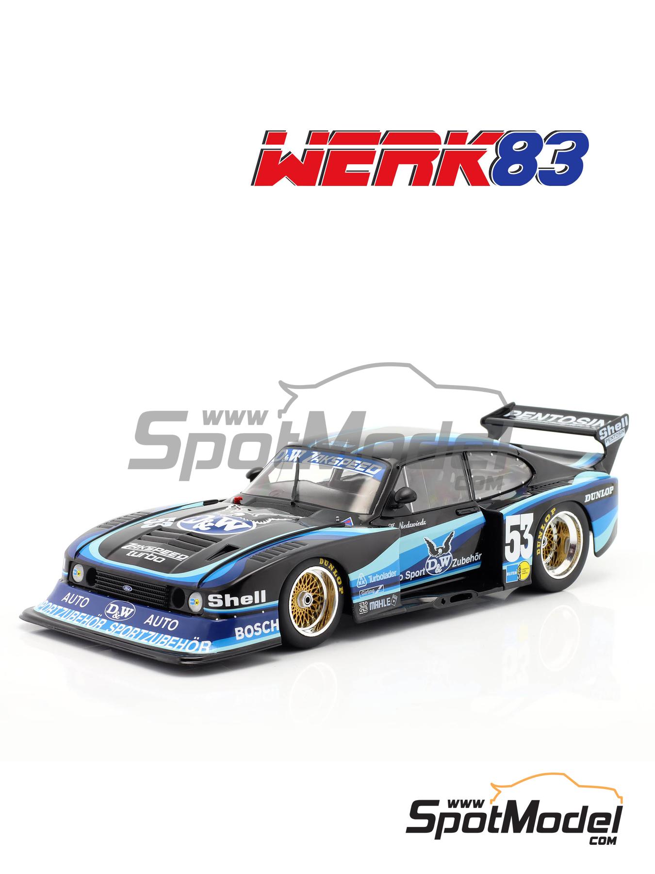 Werk83 W1804008: Diecast model car 1/18 scale - Ford Capri Turbo