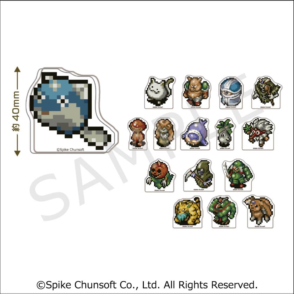 風来のシレン ミニアクリルフィギュア 【モンスター】全16種