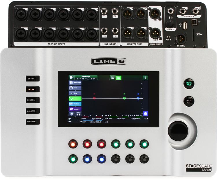 Line 6 StageScape M20d Digital Mixer Overview - InSync