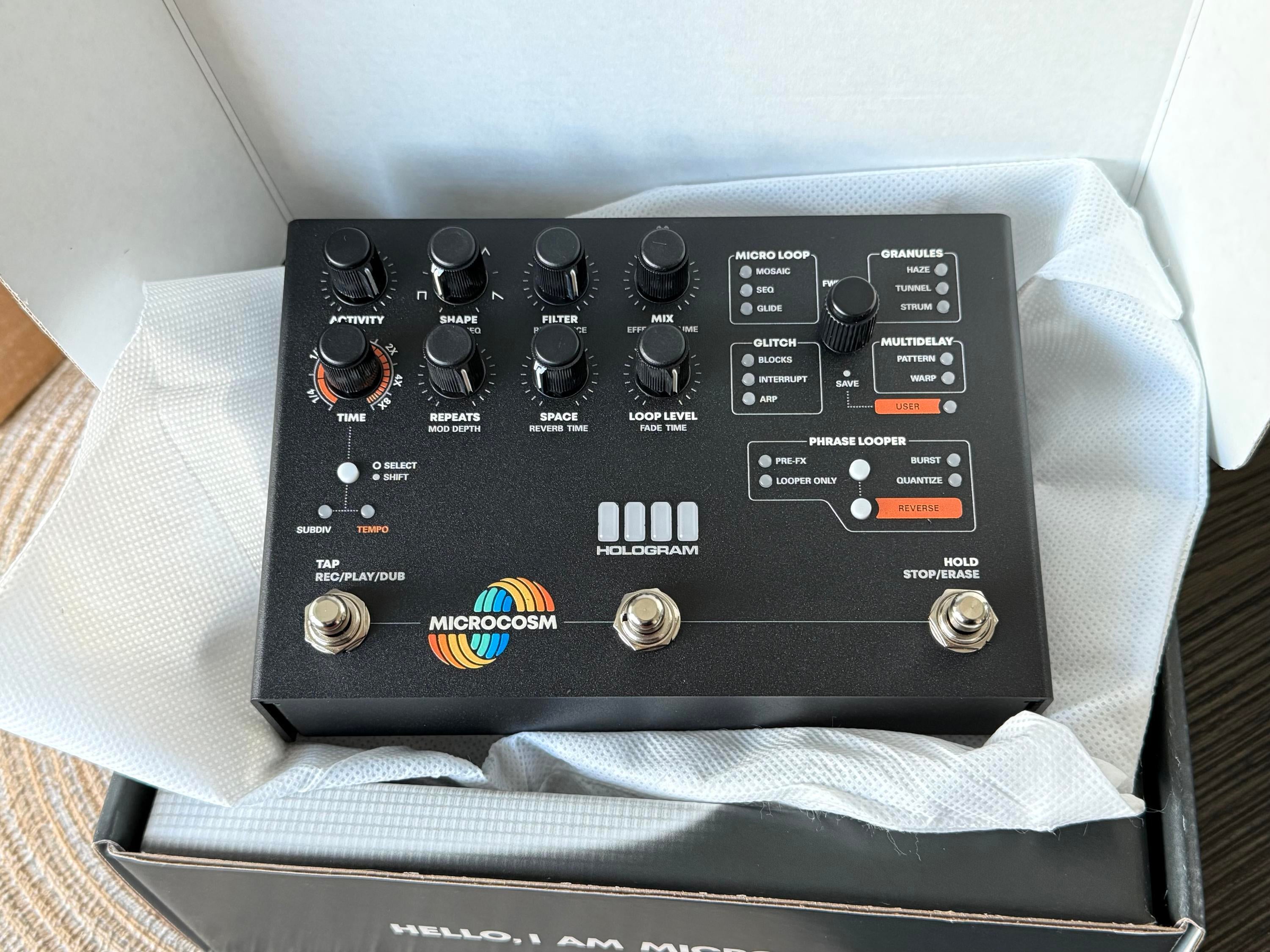 Used Hologram MICROCOSM Matte Black - Sweetwater's Gear Exchange