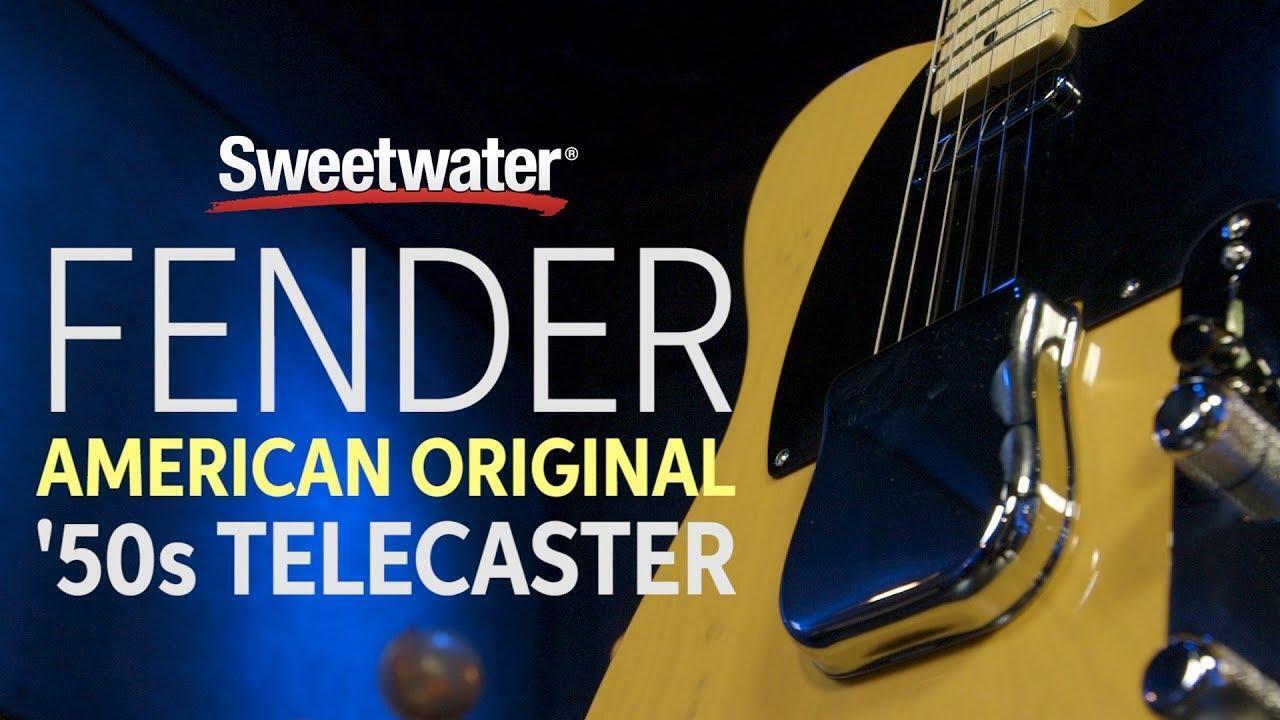 Fender American Original '50s Telecaster - Butterscotch Blonde