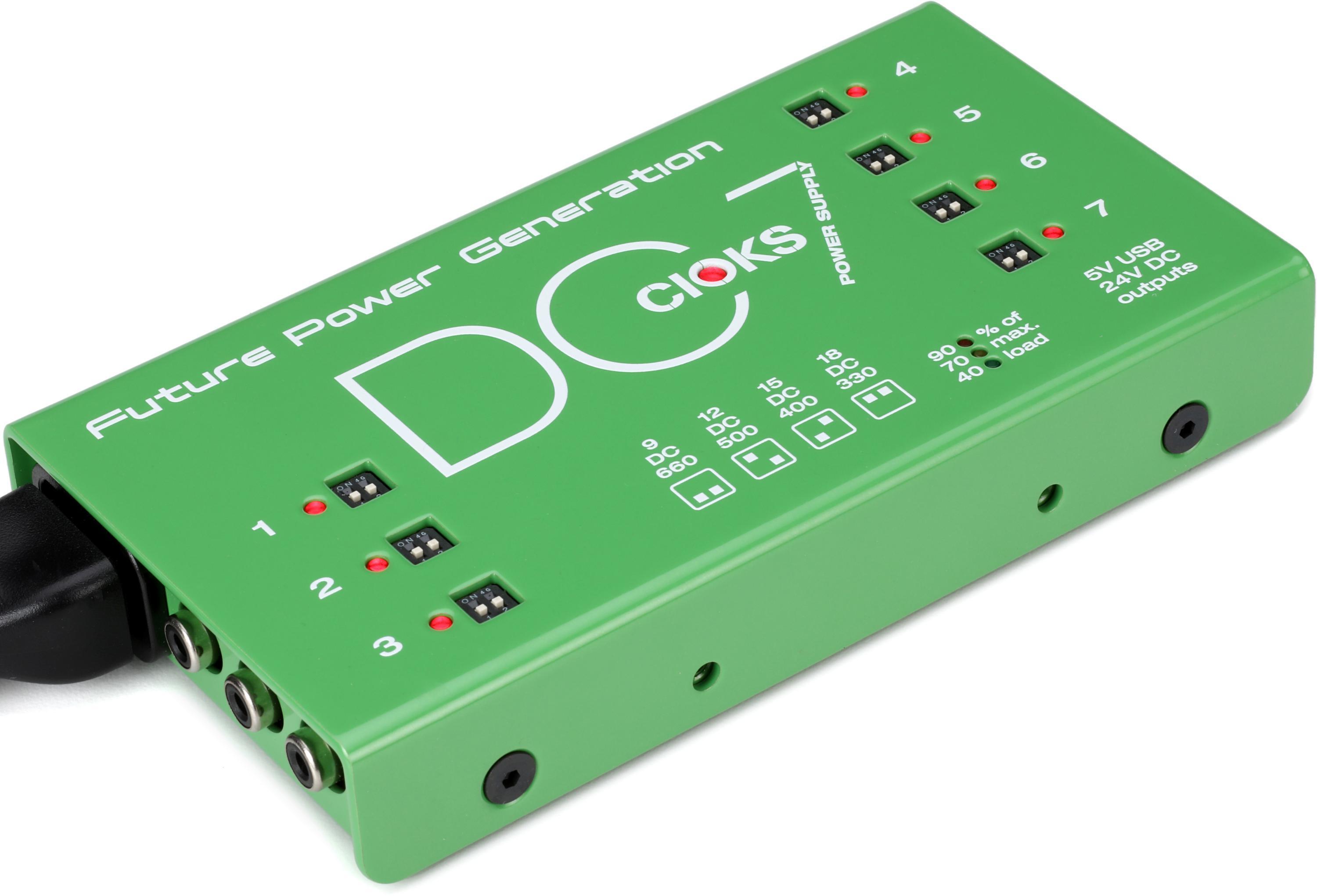 CIOKS DC7 Pedal Power Supply - Lambo Green | Sweetwater