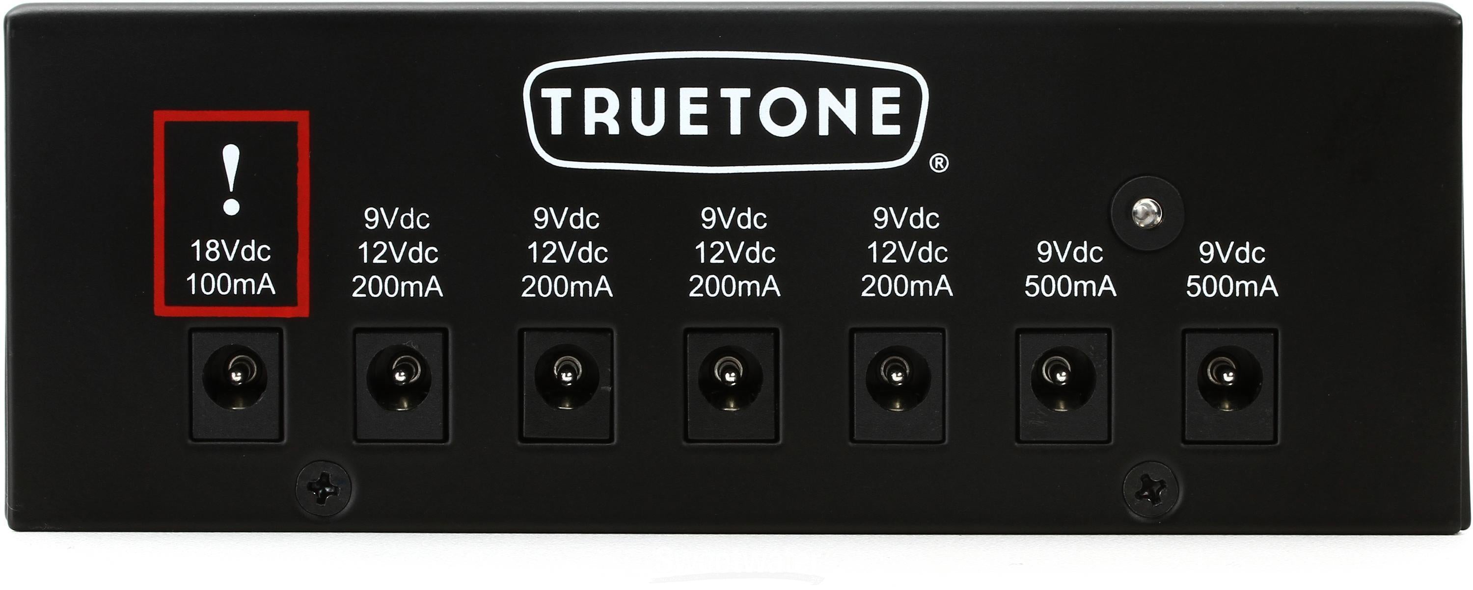 Truetone 1 SPOT PRO CS7 7-output Isolated Guitar Pedal Power