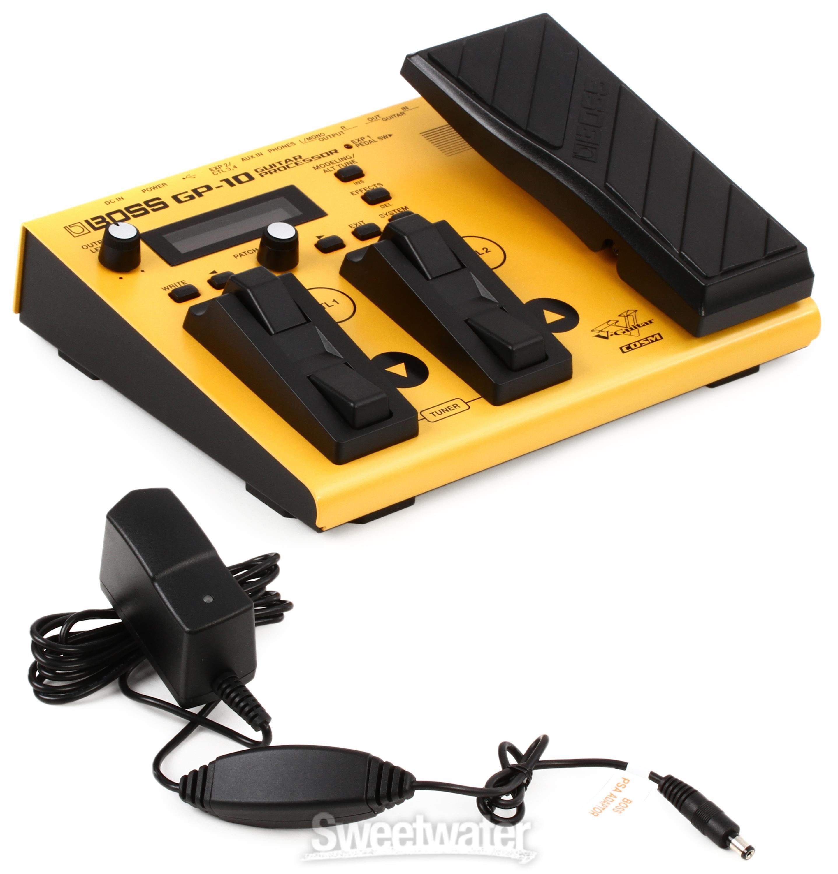 Boss GP-10 Guitar Processor without GK-3 Pickup | Sweetwater