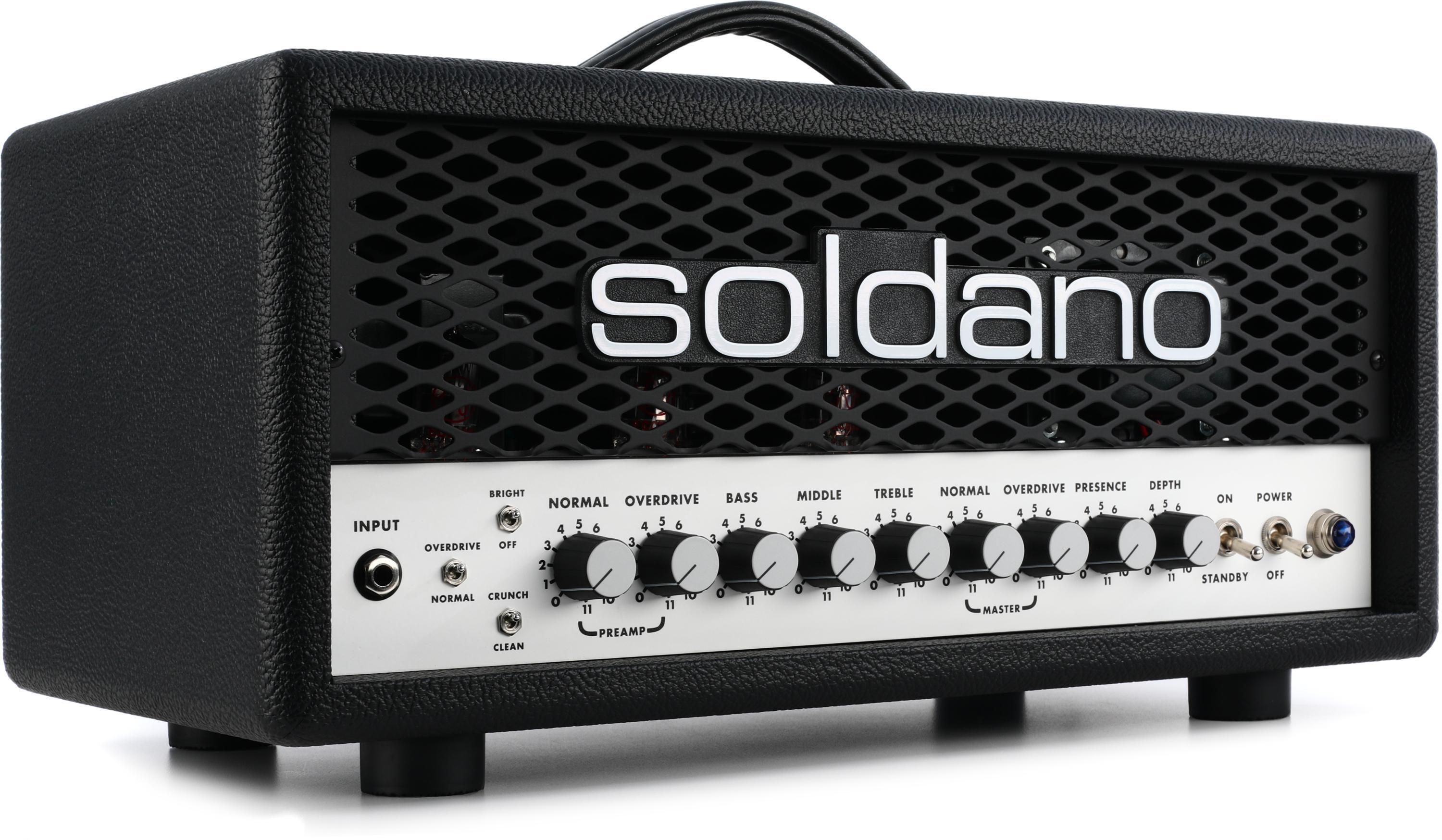 Soldano SLO-30 Super Lead Overdrive 30-watt Tube Head - Metal