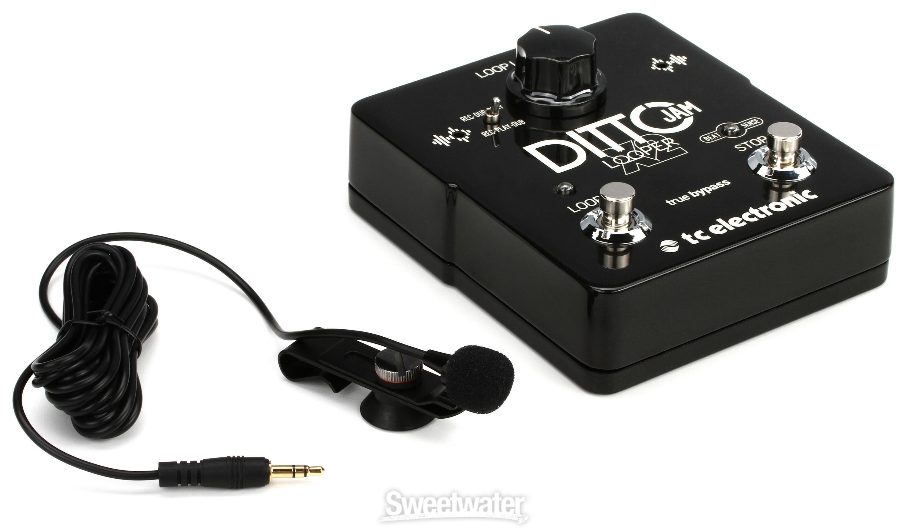 TC Electronic Ditto Jam X2 Looper Pedal | Sweetwater