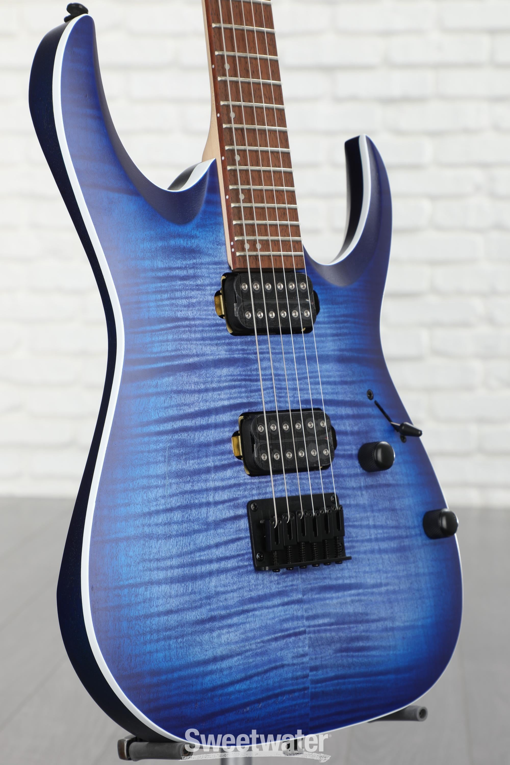 Ibanez RGA42FM - Blue Lagoon Burst Flat | Sweetwater