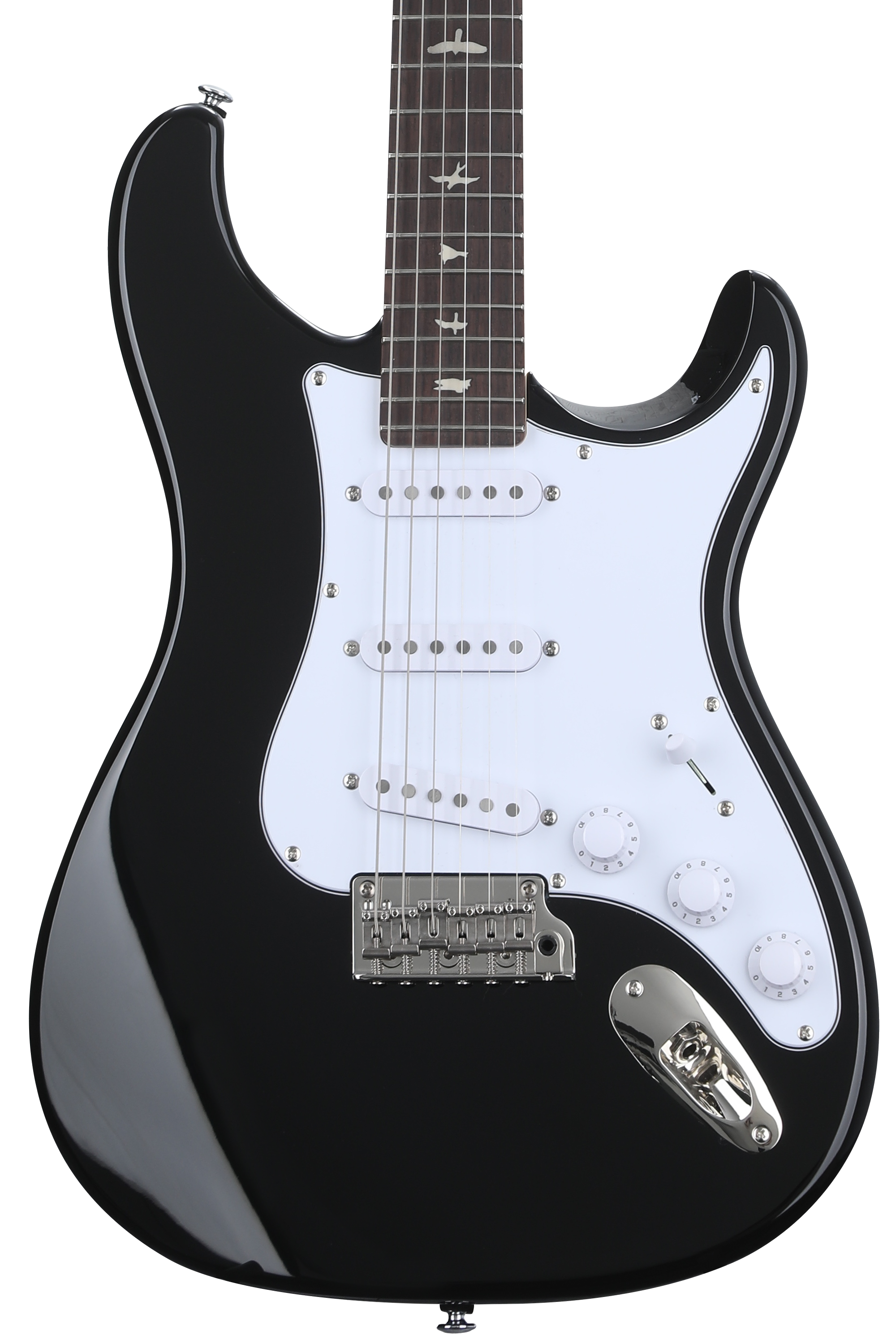 PRS SE Silver Sky Electric Guitar - Piano Black with Rosewood