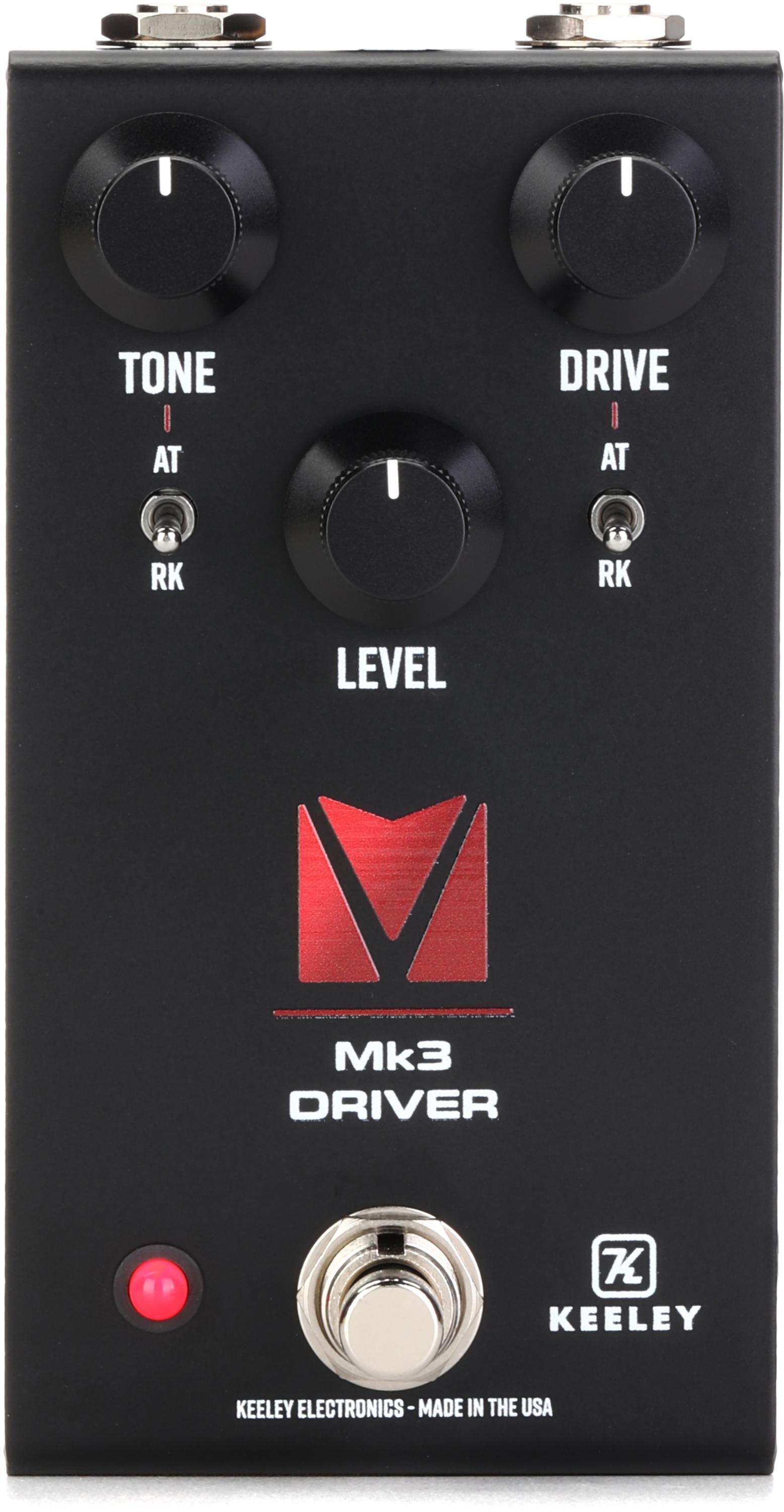 Keeley Mk3 Driver Andy Timmons Full Range Overdrive Pedal - Black