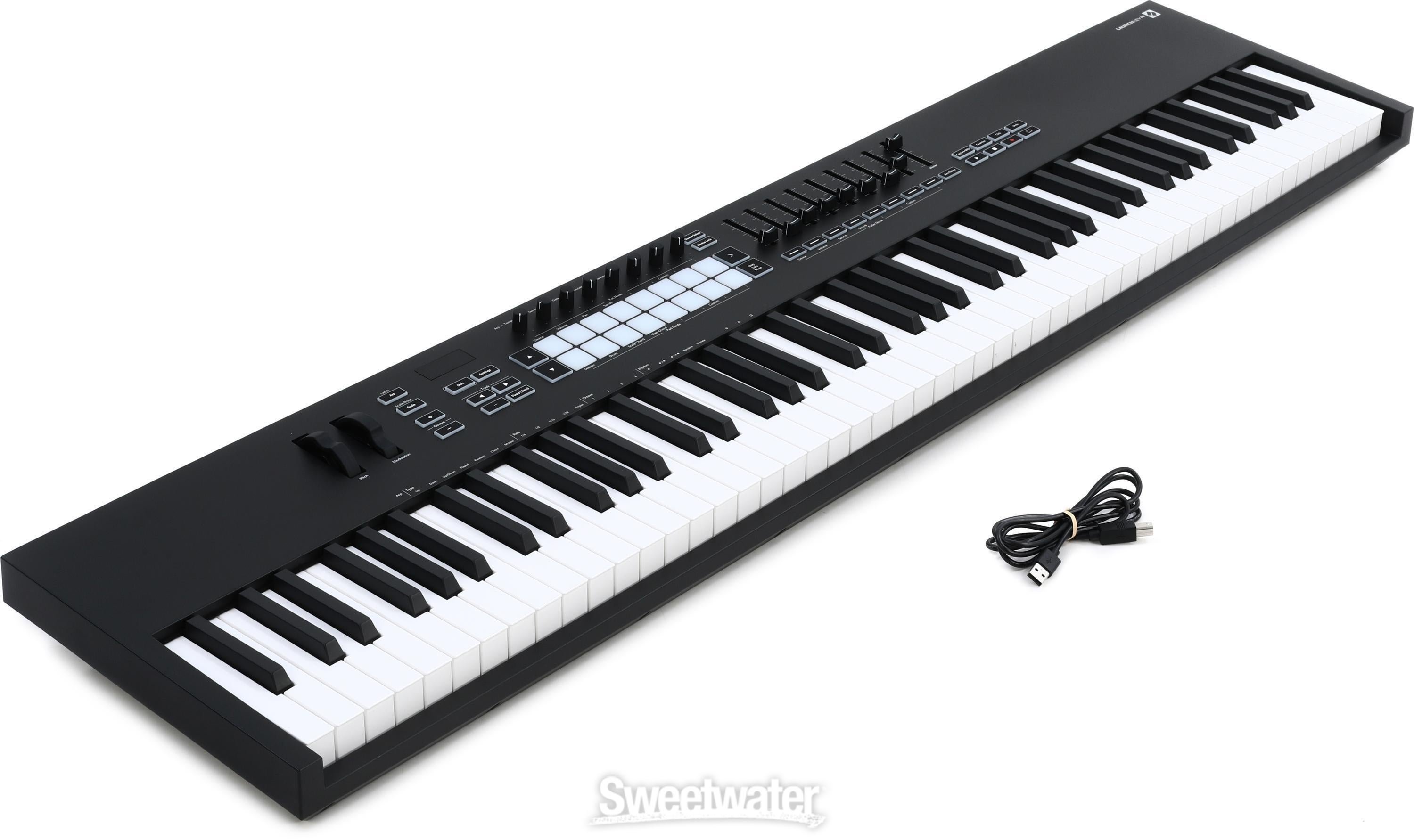 Novation Launchkey 88 88-key Keyboard Controller Reviews | Sweetwater