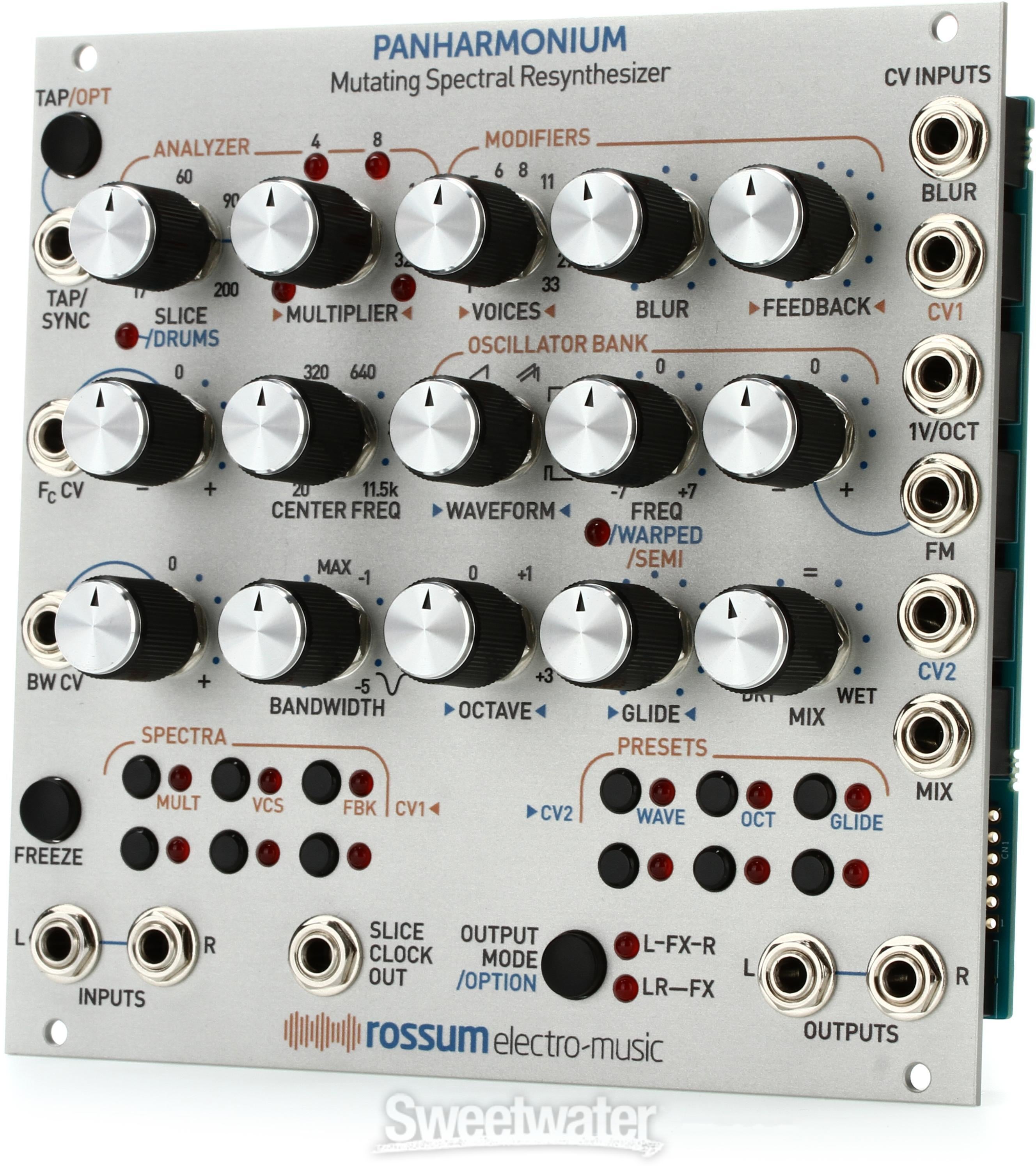 Rossum Electro-Music Panharmonium Mutating Spectral Resynthesizer