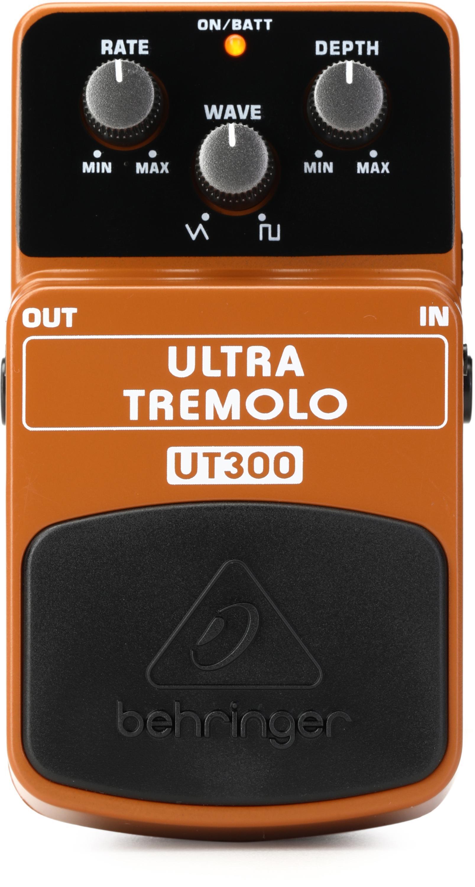 Behringer UT300 Ultra Tremolo Pedal Reviews | Sweetwater