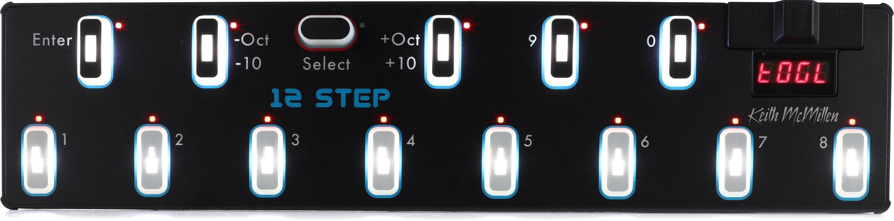 Keith McMillen Instruments 12 Step USB MIDI Bass Pedal Foot