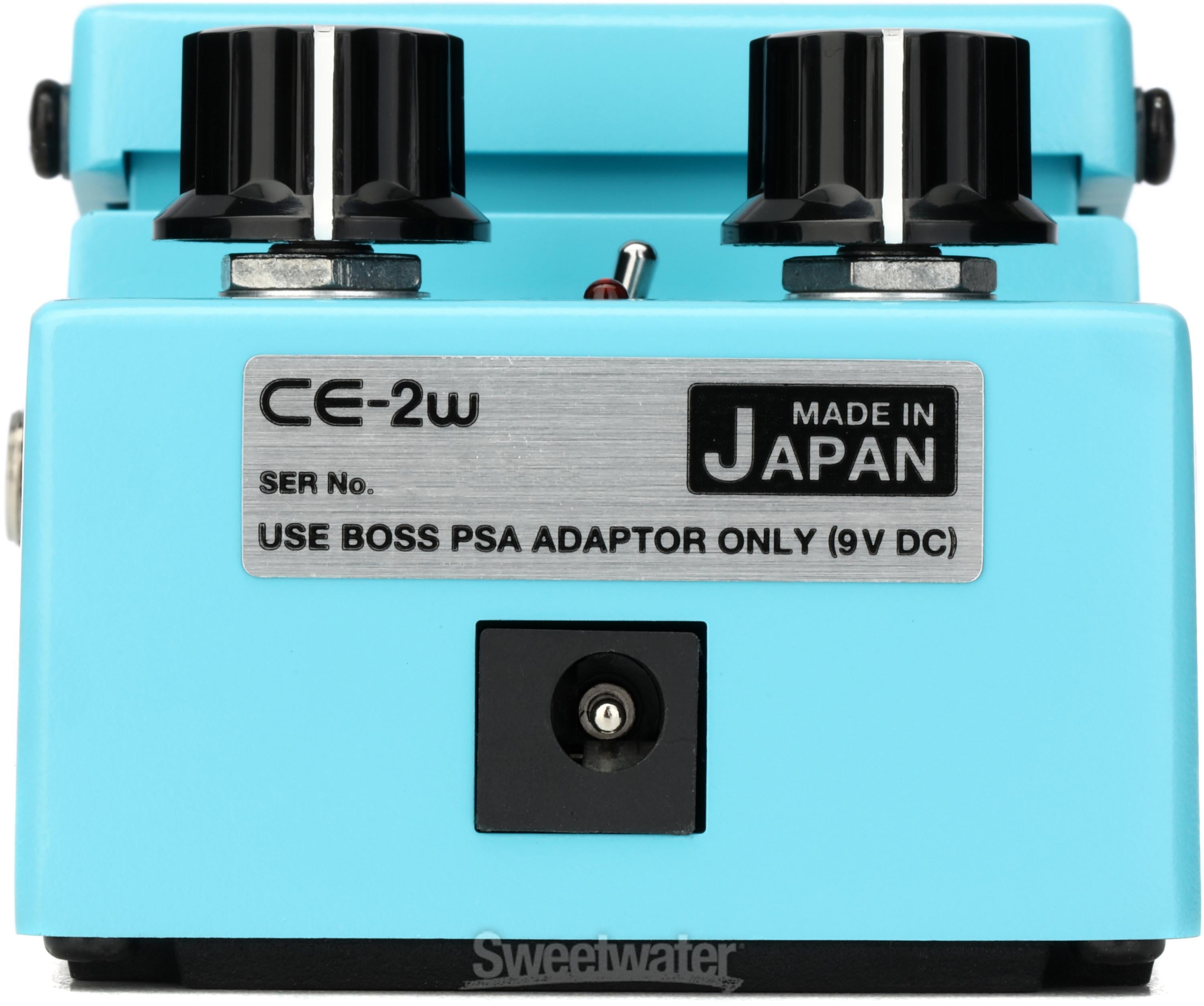 Boss CE-2W Waza Craft Chorus Pedal Reviews | Sweetwater