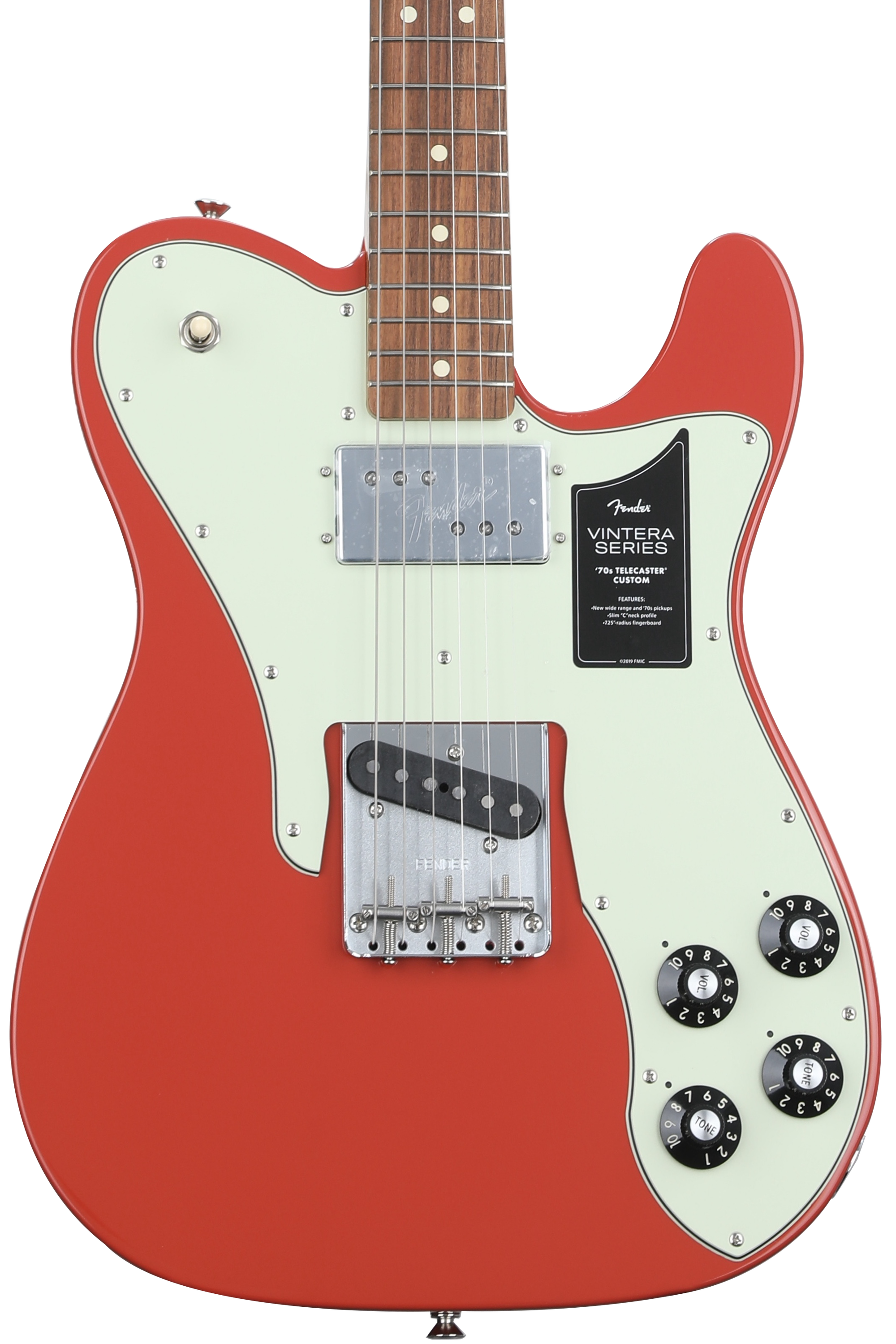Fender Vintera '70s Telecaster Custom - Fiesta Red with Pau Ferro