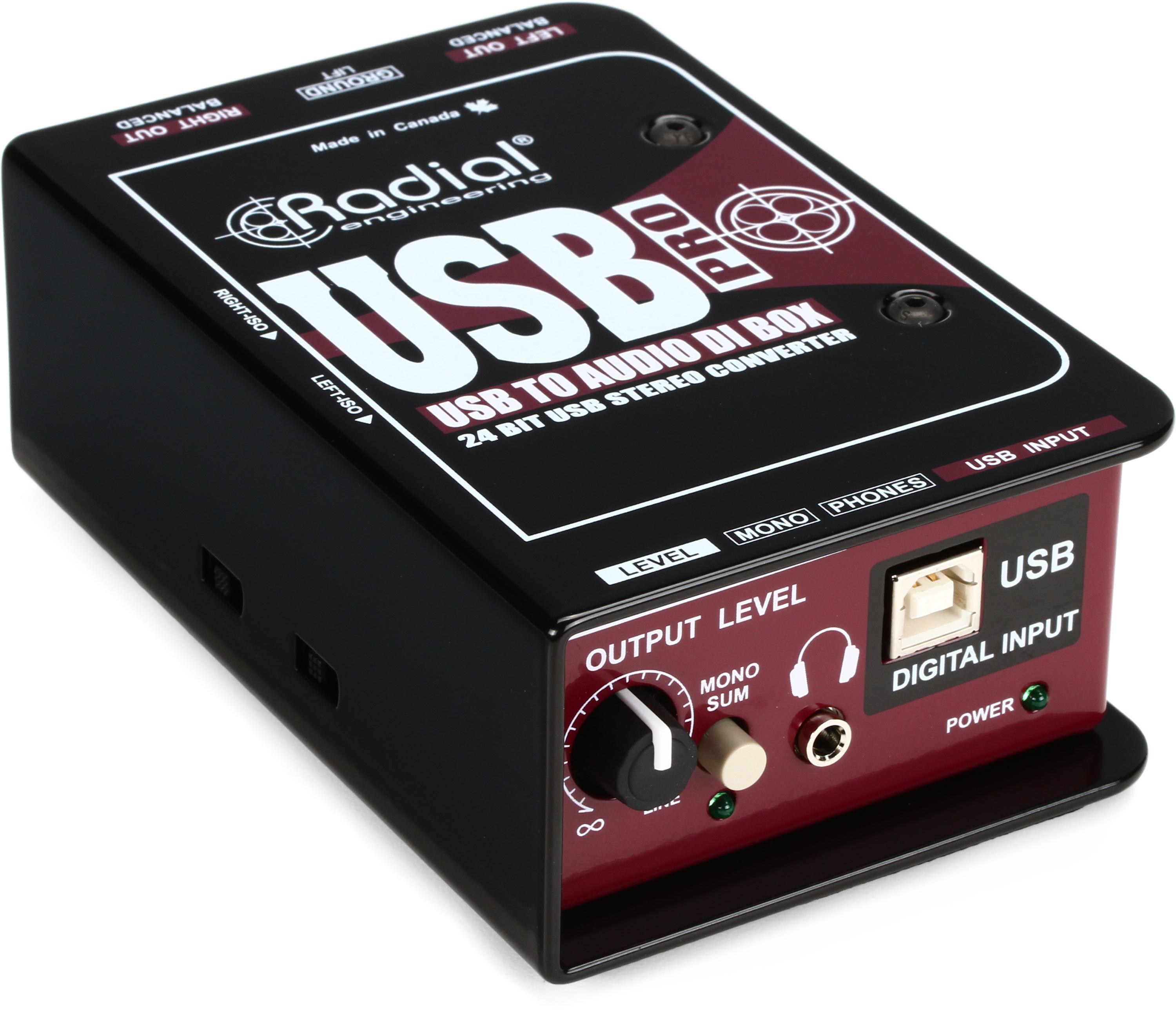 BAE PDIS 2-channel Passive Instrument Direct Box | Sweetwater