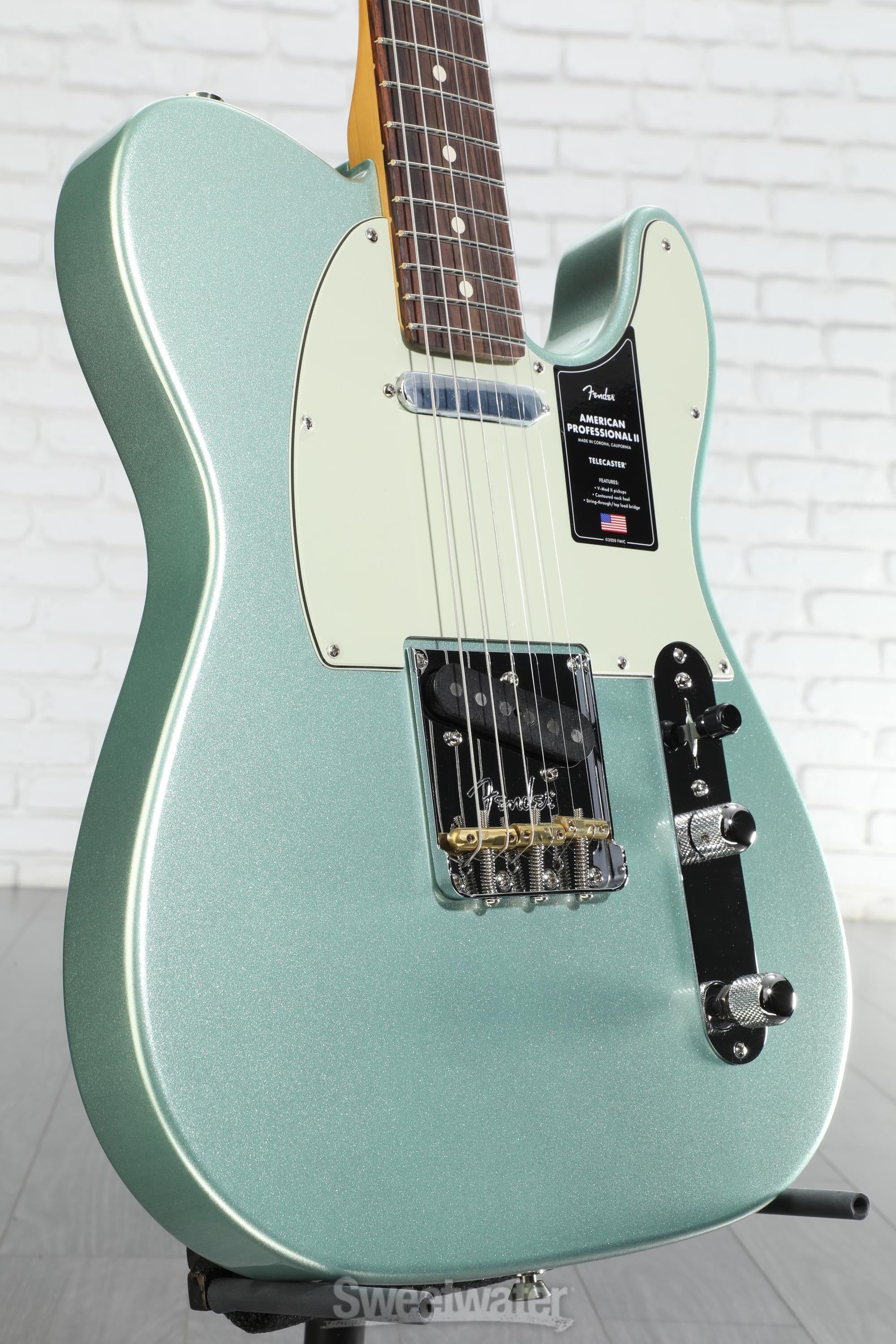 Fender American Professional II Telecaster - Mystic Surf Green