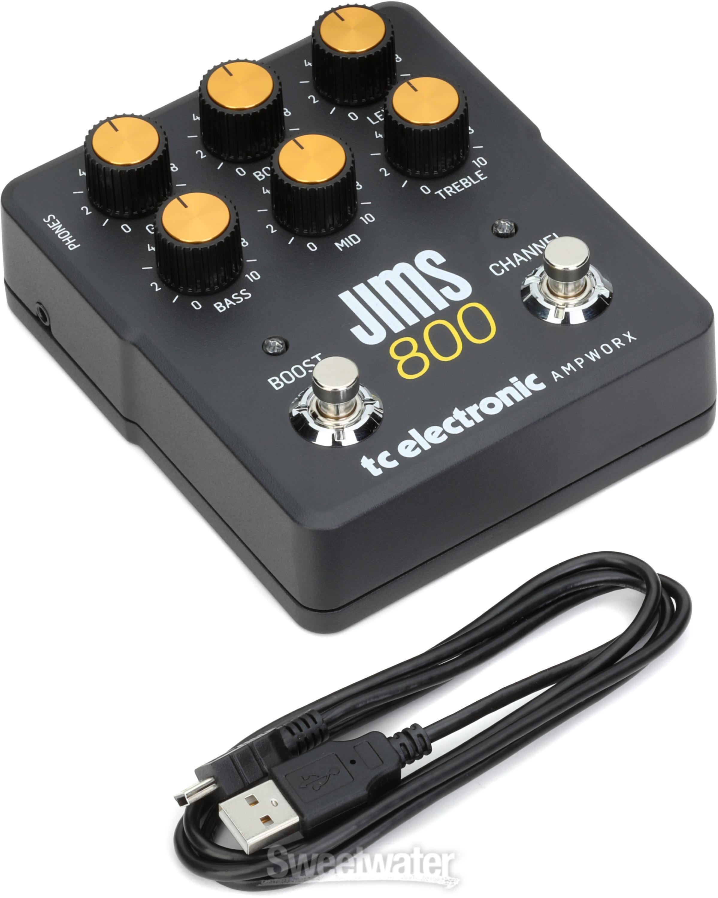 TC Electronic Ampworx JIMS 800 Preamp Pedal | Sweetwater