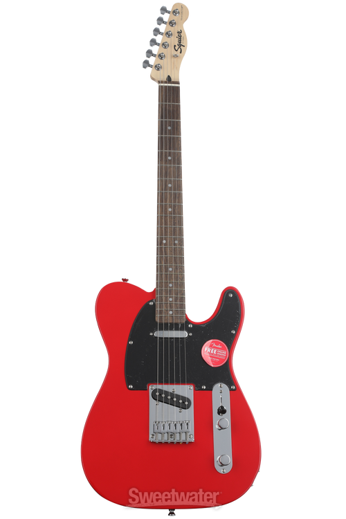 Squier Sonic Telecaster Electric Guitar - Torino Red | Sweetwater