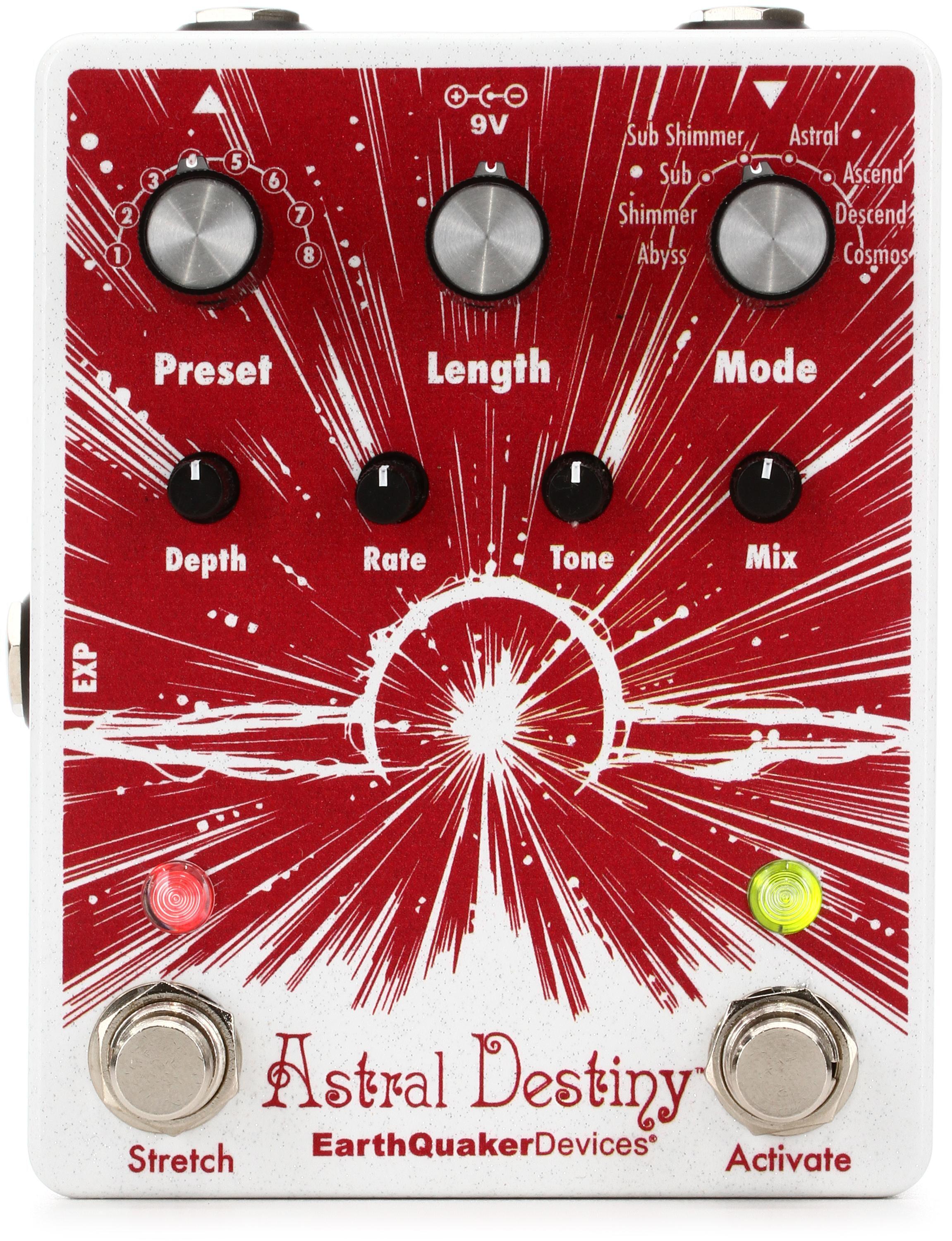 EarthQuaker Devices Astral Destiny Reverb Pedal | Sweetwater
