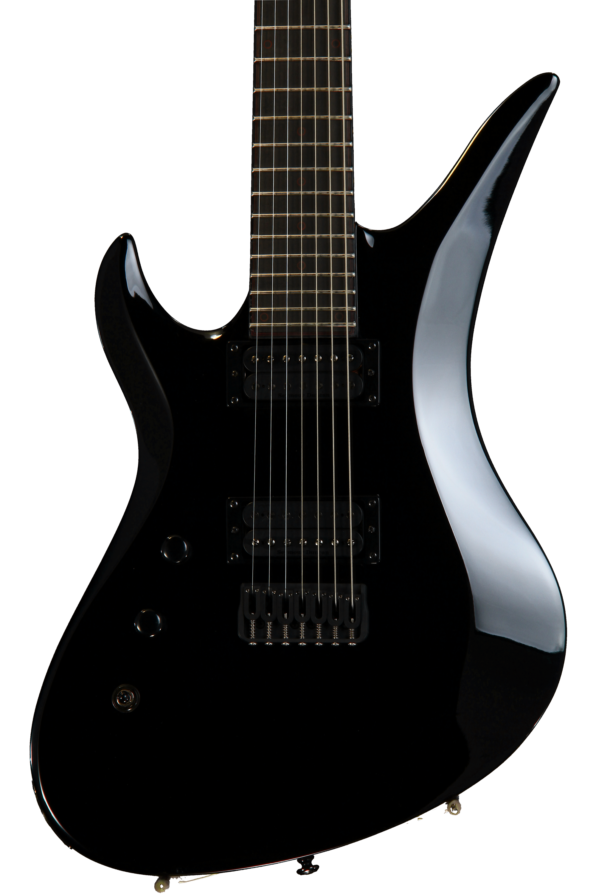 Schecter Blackjack A-7, Left-Handed - Gloss Black | Sweetwater