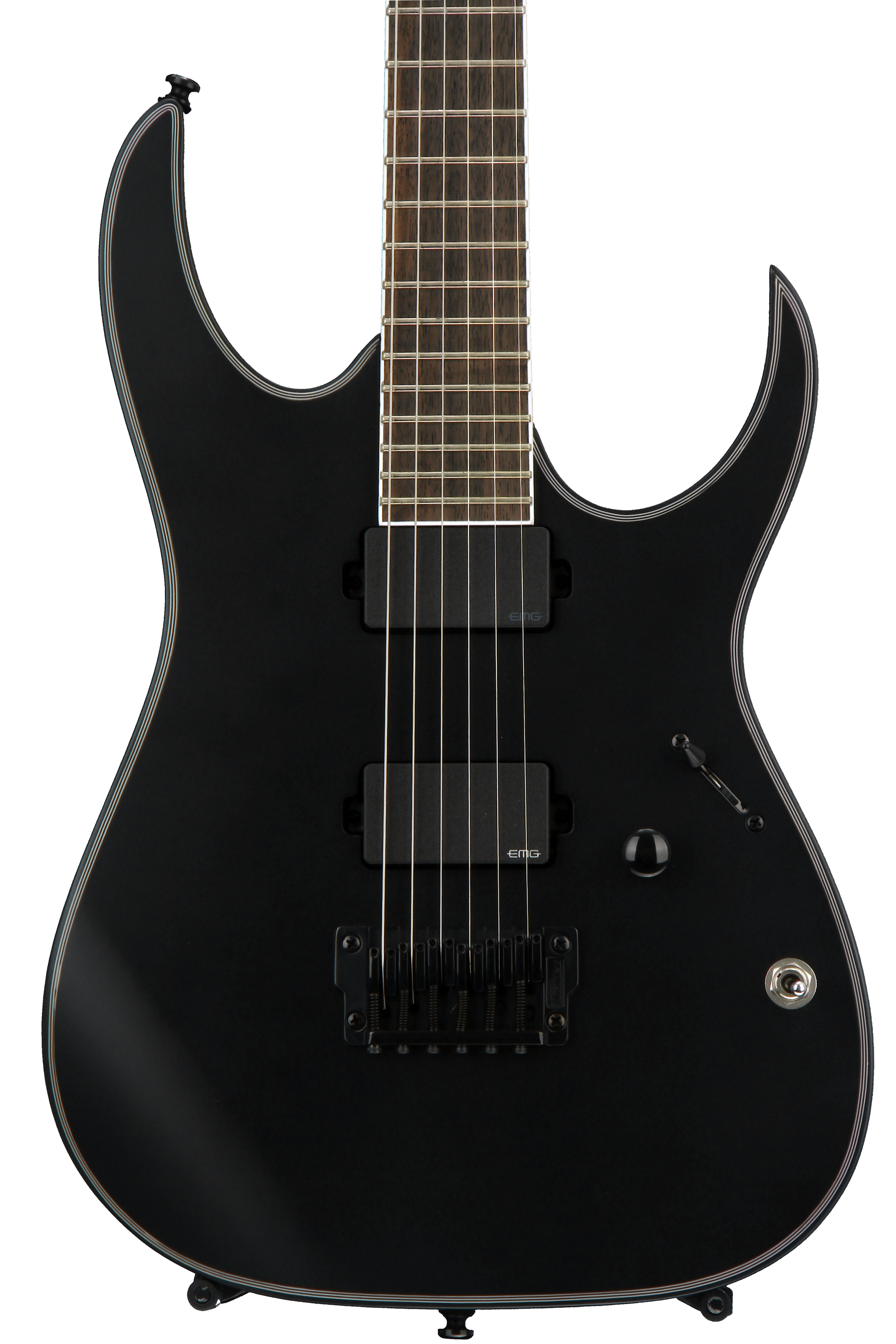 Ibanez RG Iron Label RGIR30BFE - Black Flat | Sweetwater