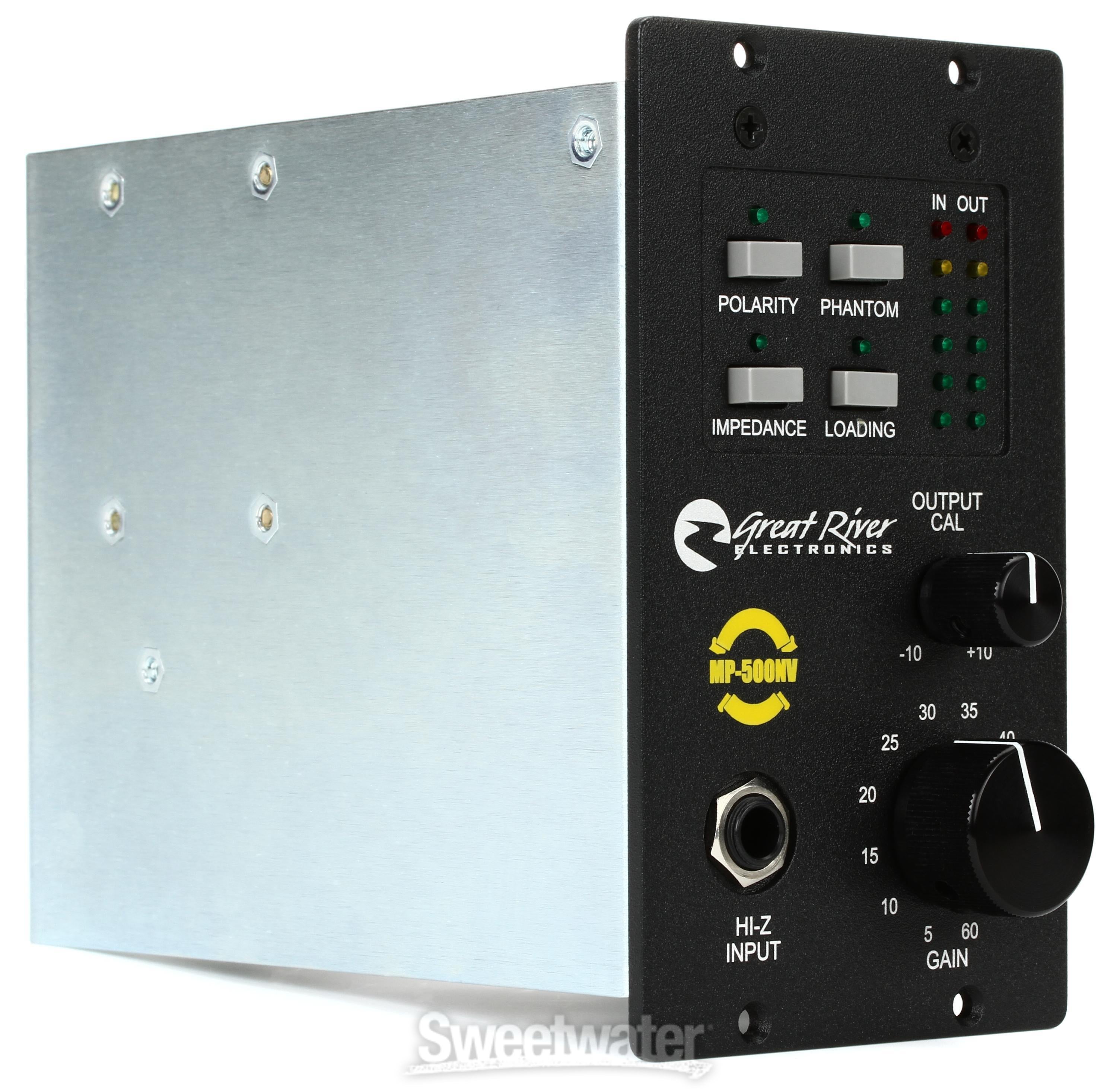 Great River MP-500NV 500 Series Microphone Preamp | Sweetwater