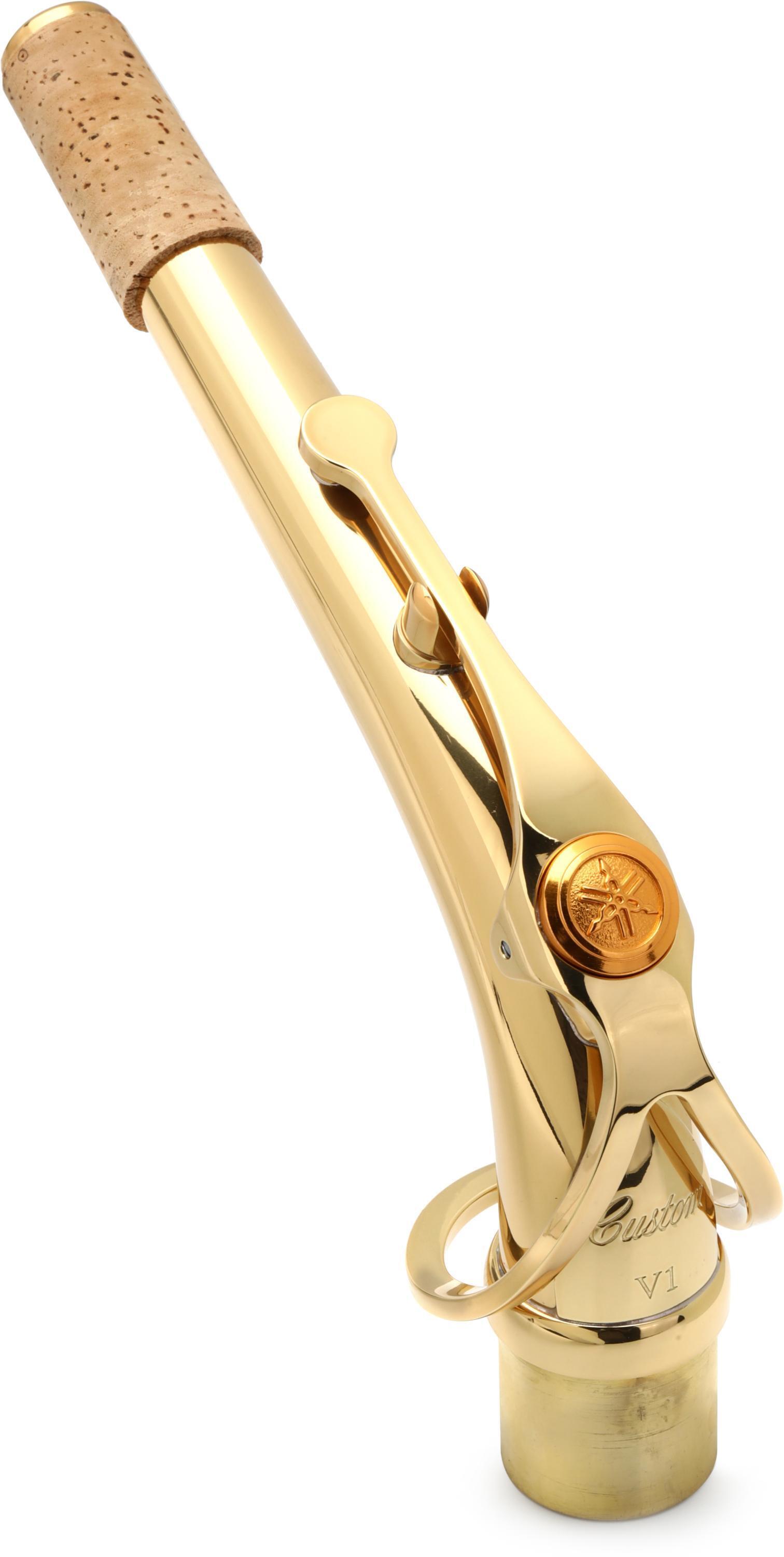 Yamaha YAC SN-AV1 Alto Sax Neck Custom V1 - Lacquered | Sweetwater