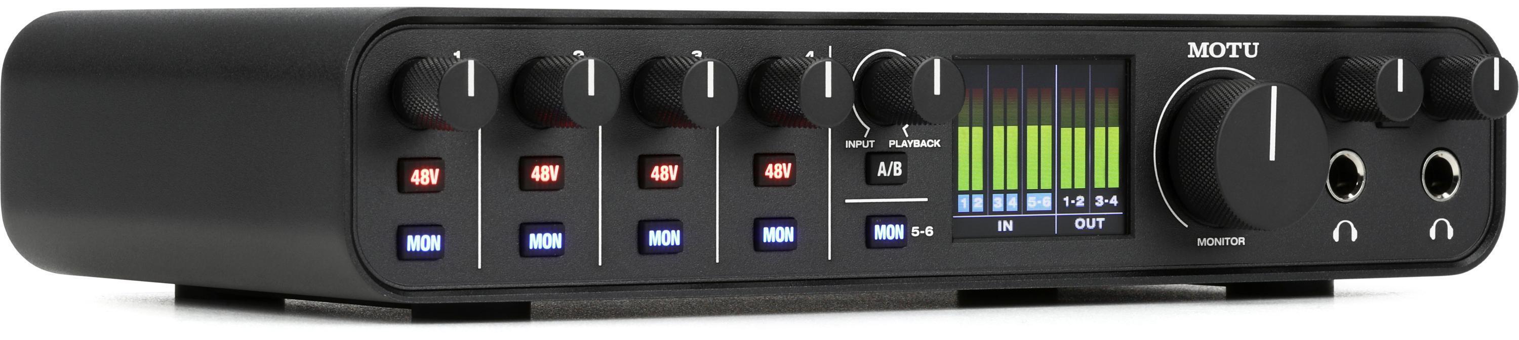 MOTU Track16 Desktop USB / FireWire Audio Interface | Sweetwater