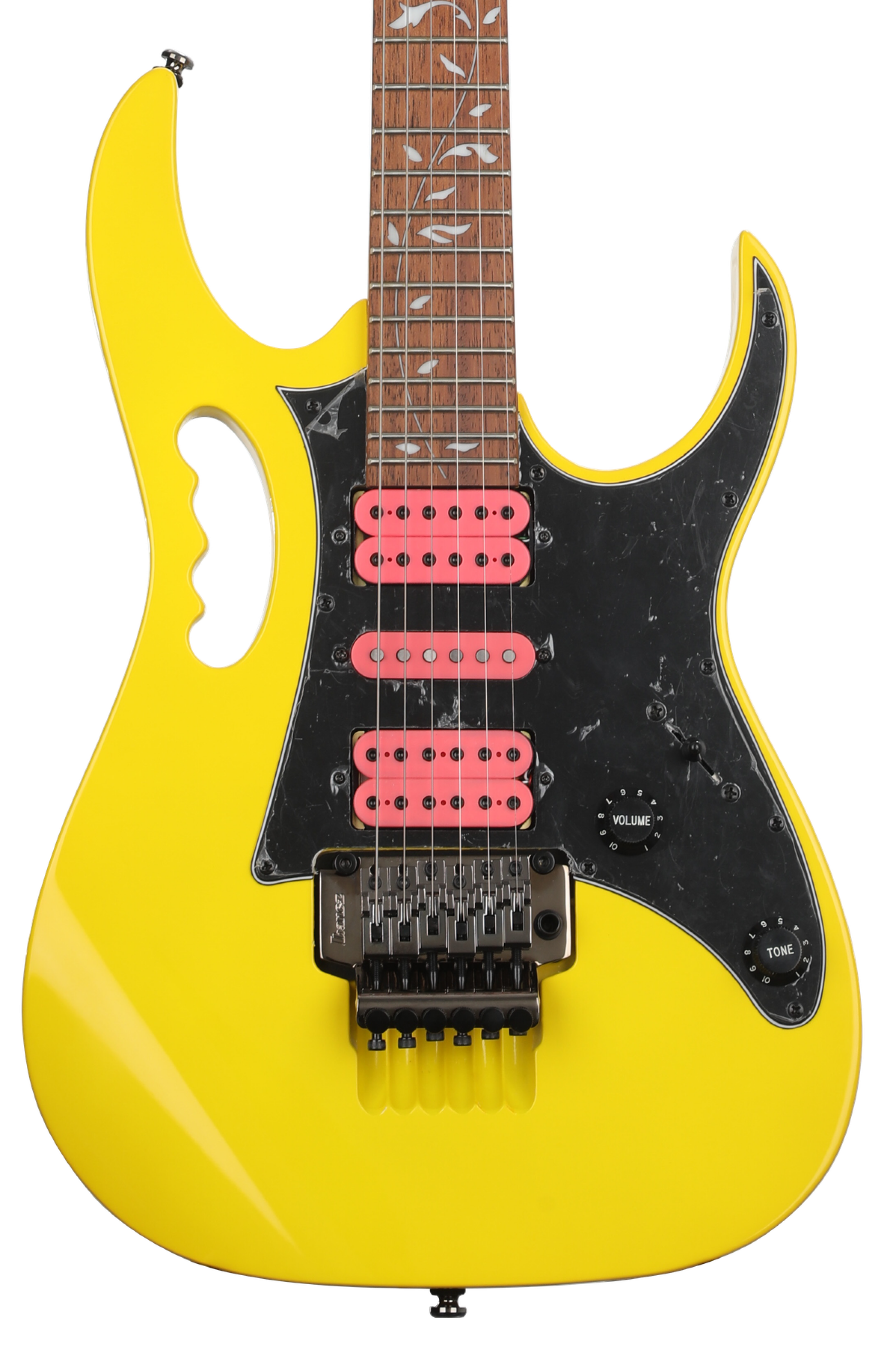 Ibanez Steve Vai Signature JEMJRSP - Yellow | Sweetwater