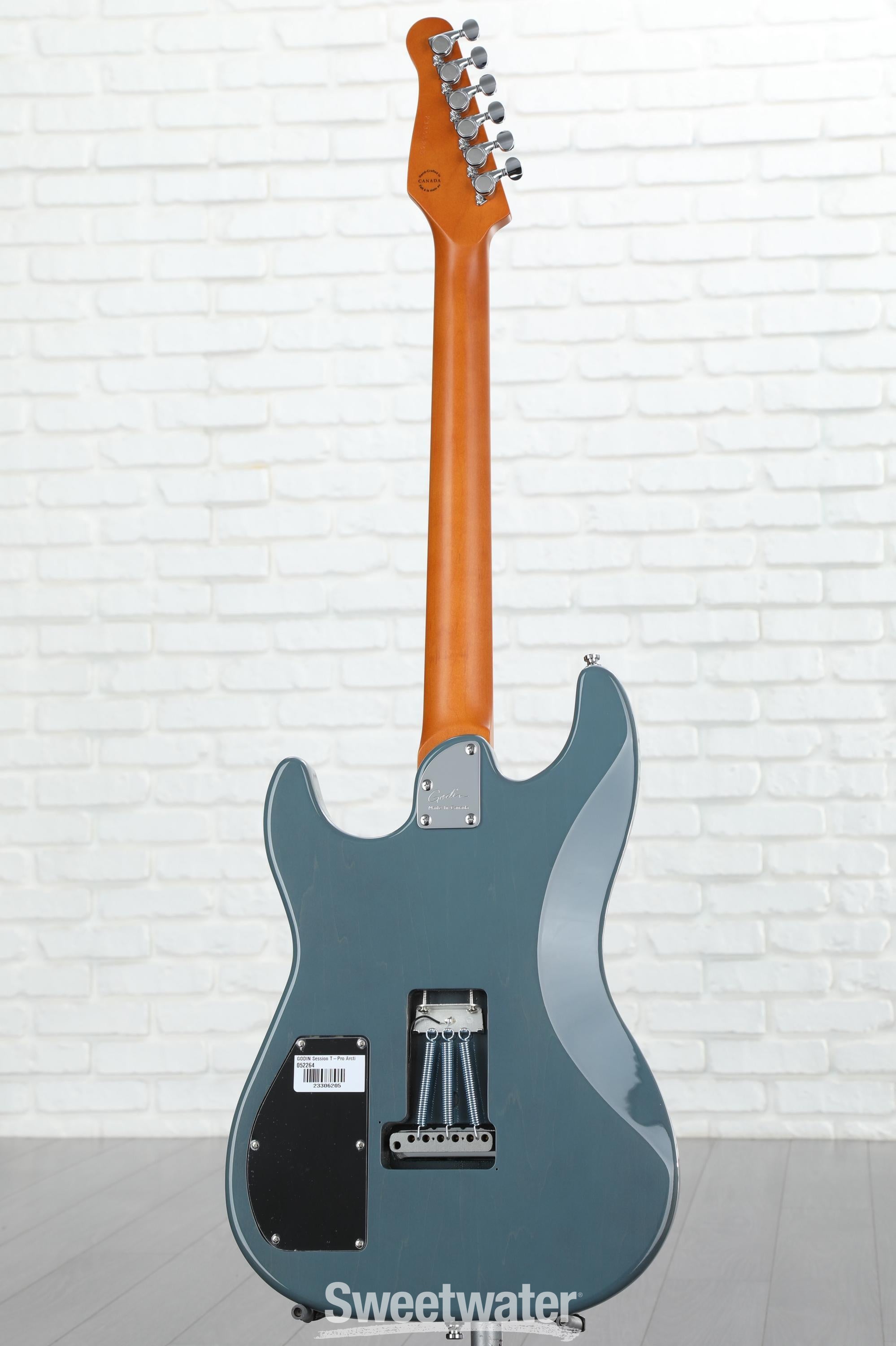 Godin Session T-Pro Electric Guitar - Arctik Blue with Maple