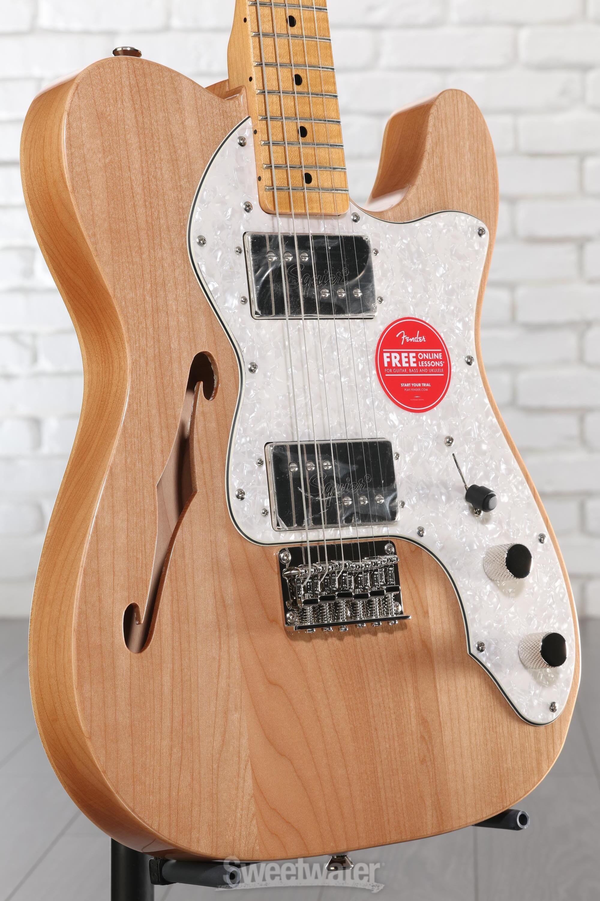 Squier Classic Vibe '70s Telecaster Thinline - Natural Reviews