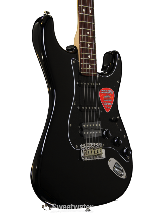 Fender American Special Stratocaster HSS - Black | Sweetwater