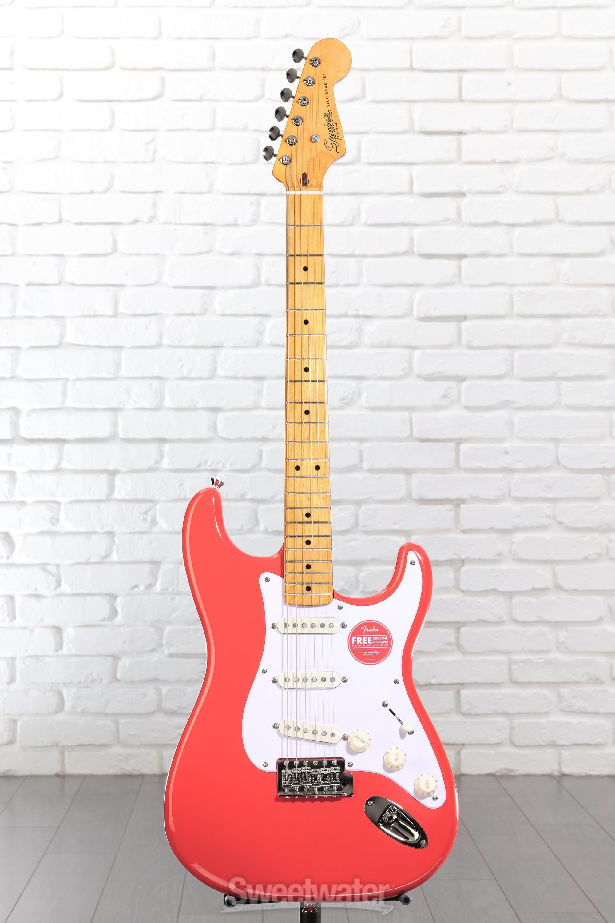 Squier Classic Vibe '50s Stratocaster - Fiesta Red | Sweetwater