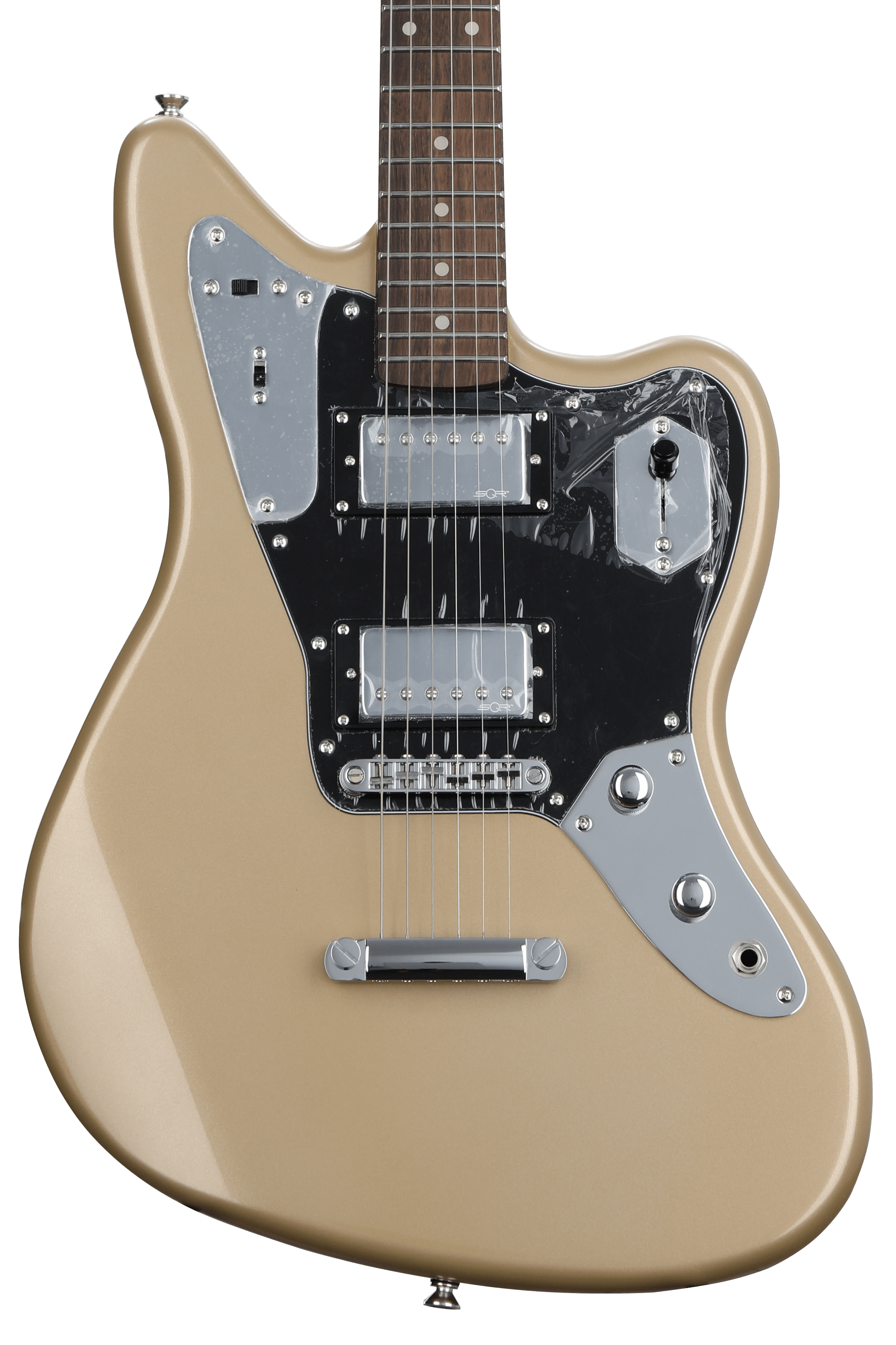 Squier Contemporary Jaguar HH ST - Shoreline Gold | Sweetwater