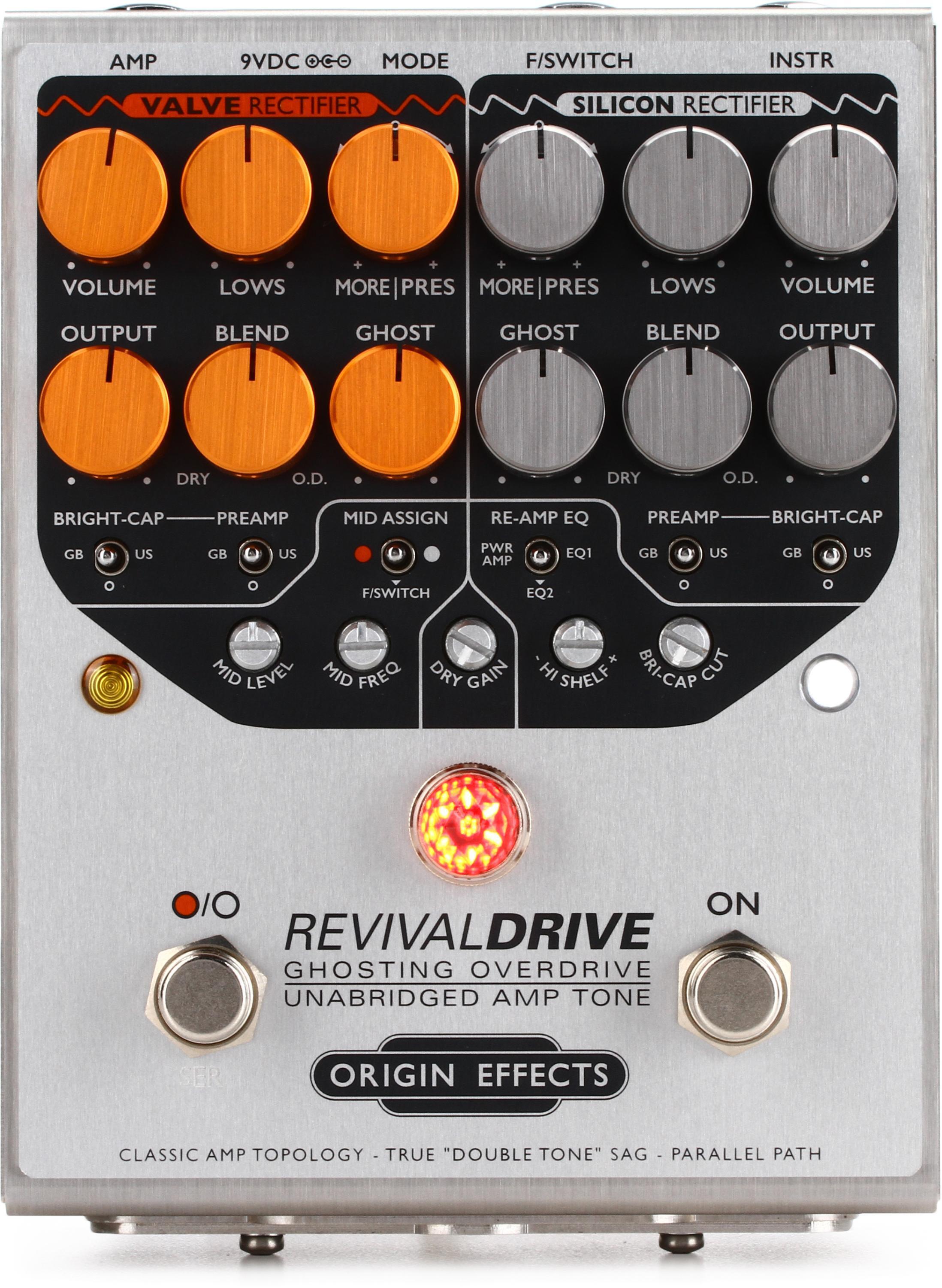 Origin Effects RevivalDRIVE Custom Overdrive Pedal | Sweetwater