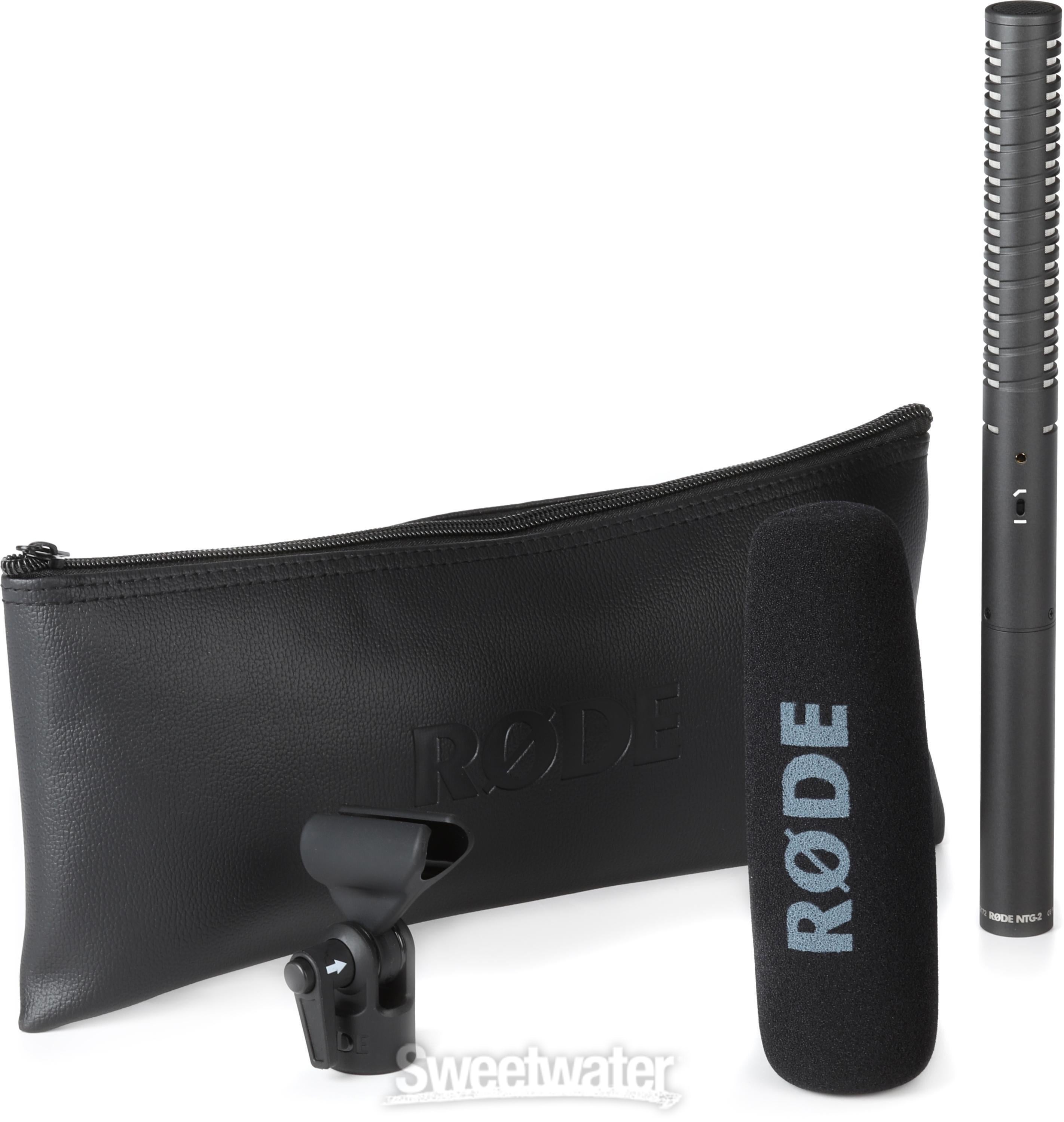 Rode NTG2 Multi-powered Shotgun Microphone | Sweetwater