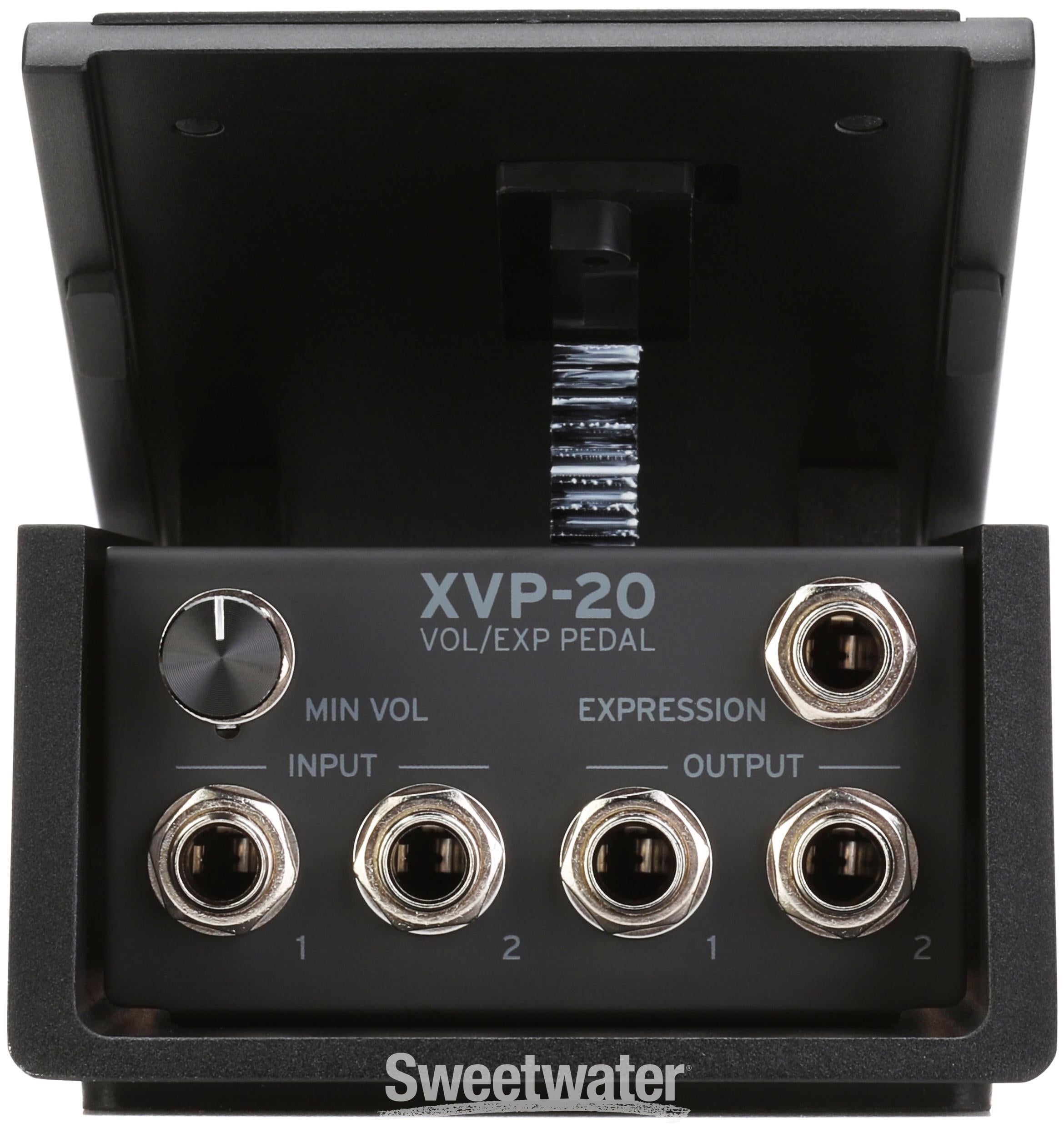 Korg XVP20 Stereo Volume and Expression Pedal | Sweetwater