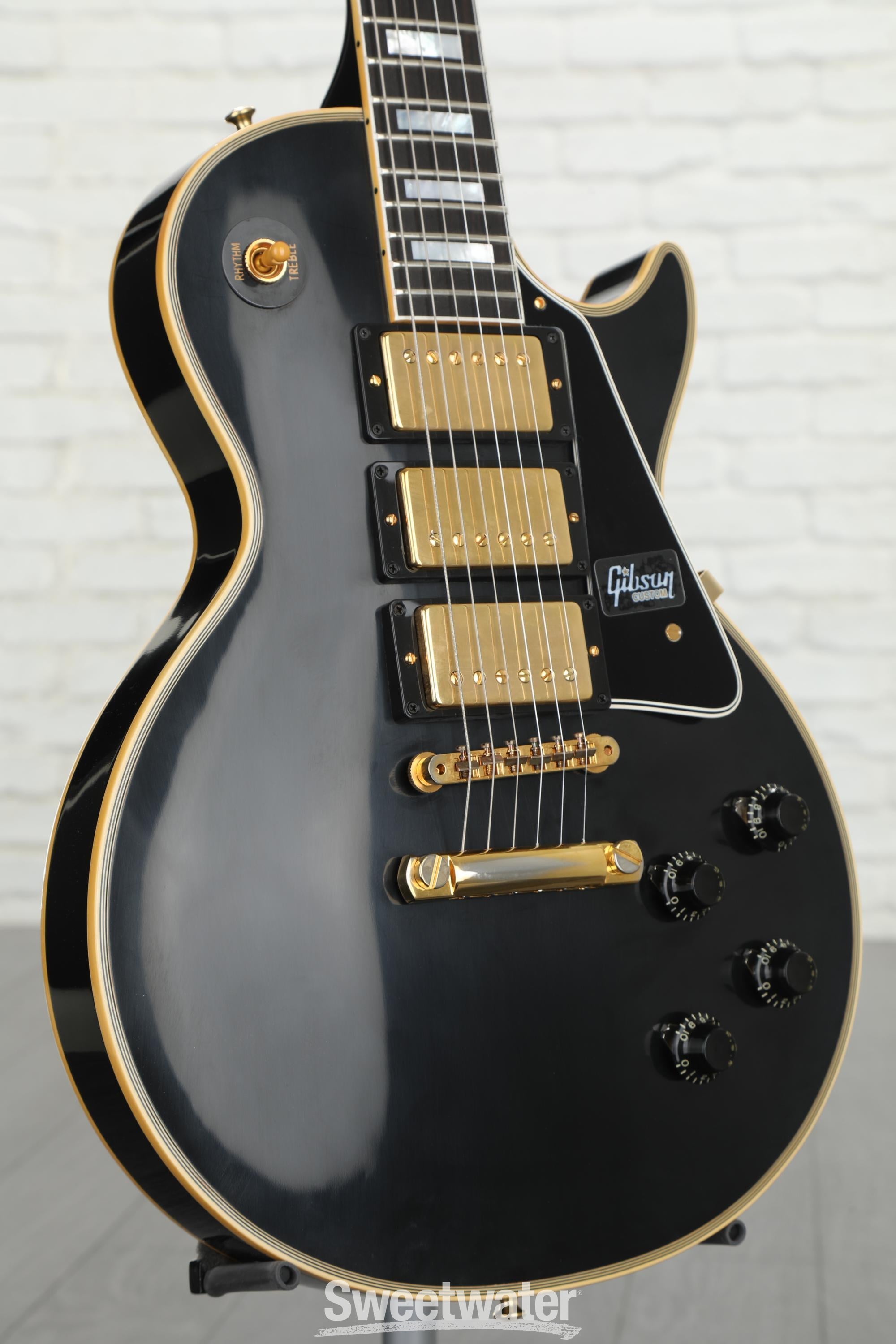 Gibson Custom 1957 Les Paul Custom Reissue Electric Guitar - Ebony