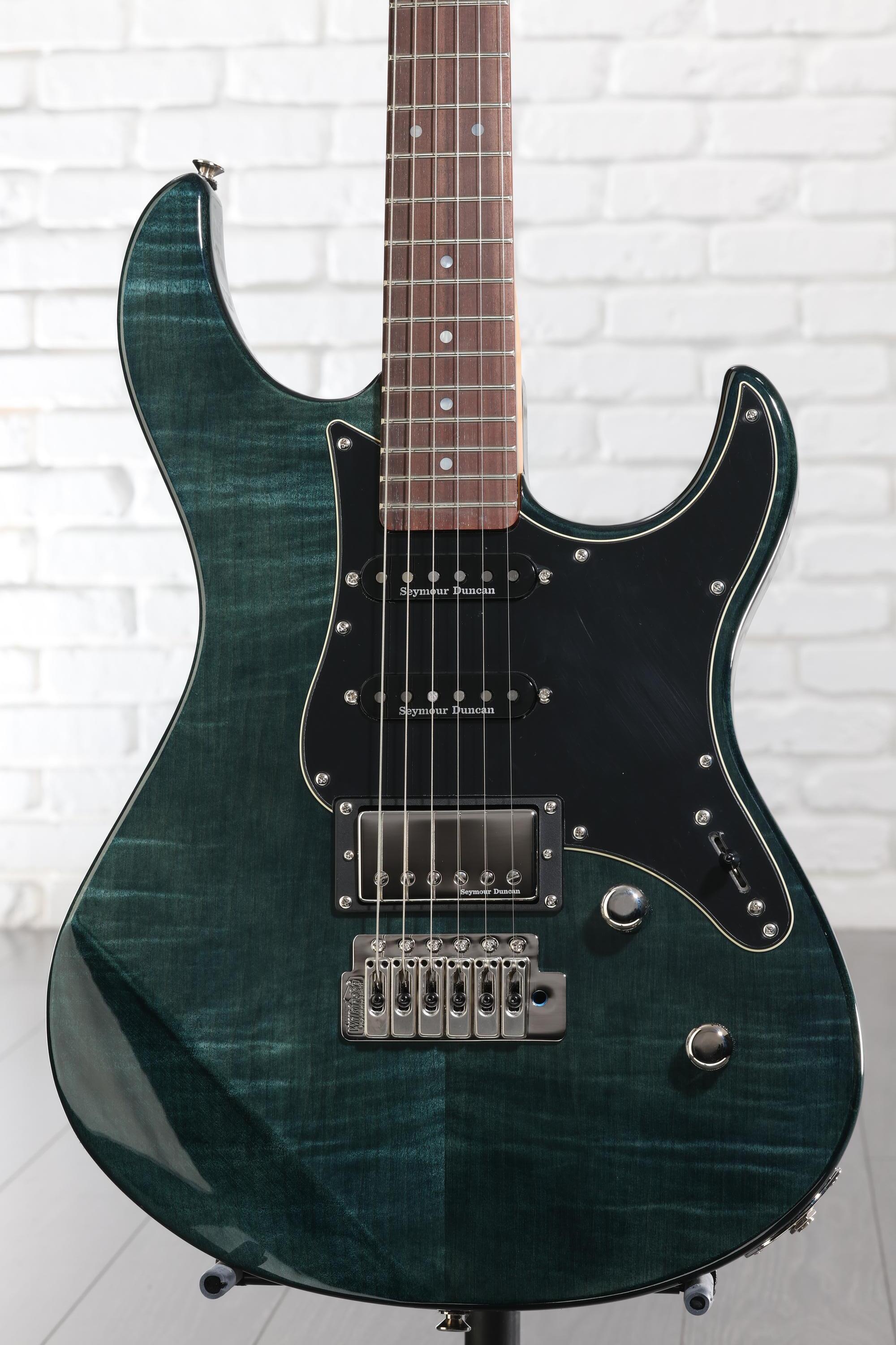 Yamaha Pacifica PAC612VIIFM Electric Guitar - Indigo Blue | Sweetwater