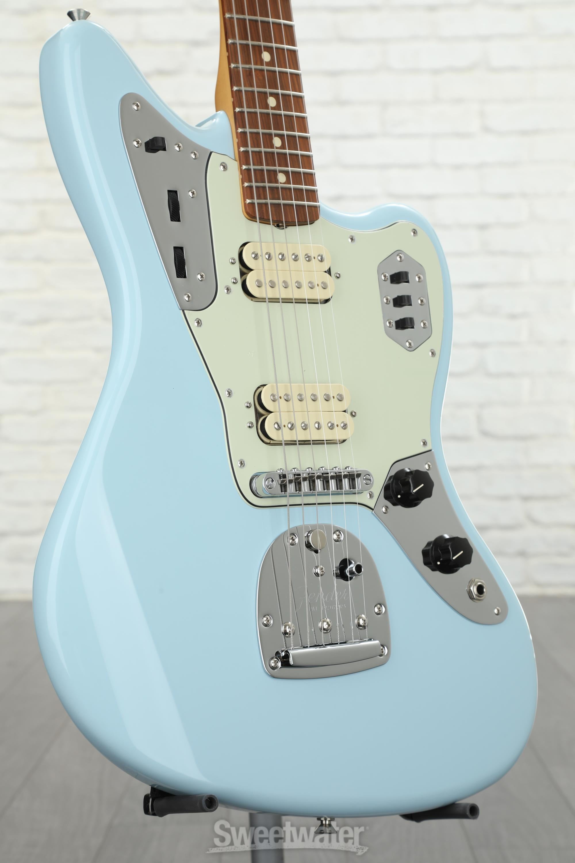 Fender Vintera '60s Jaguar Modified HH - Sonic Blue | Sweetwater