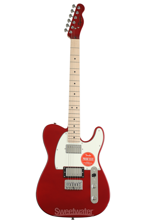 Squier Contemporary Telecaster HH - Dark Metallic Red | Sweetwater