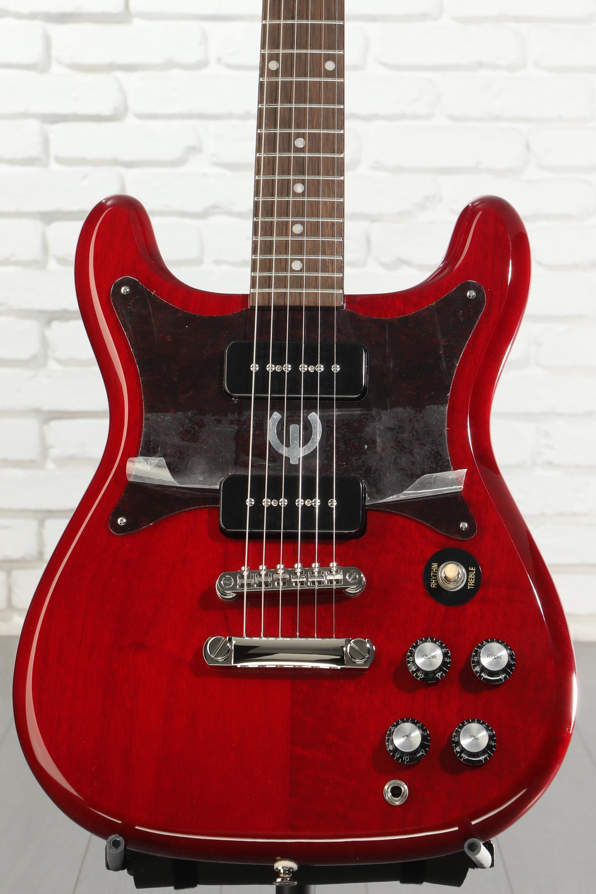 Epiphone Wilshire P-90s Electric Guitar - Cherry | Sweetwater