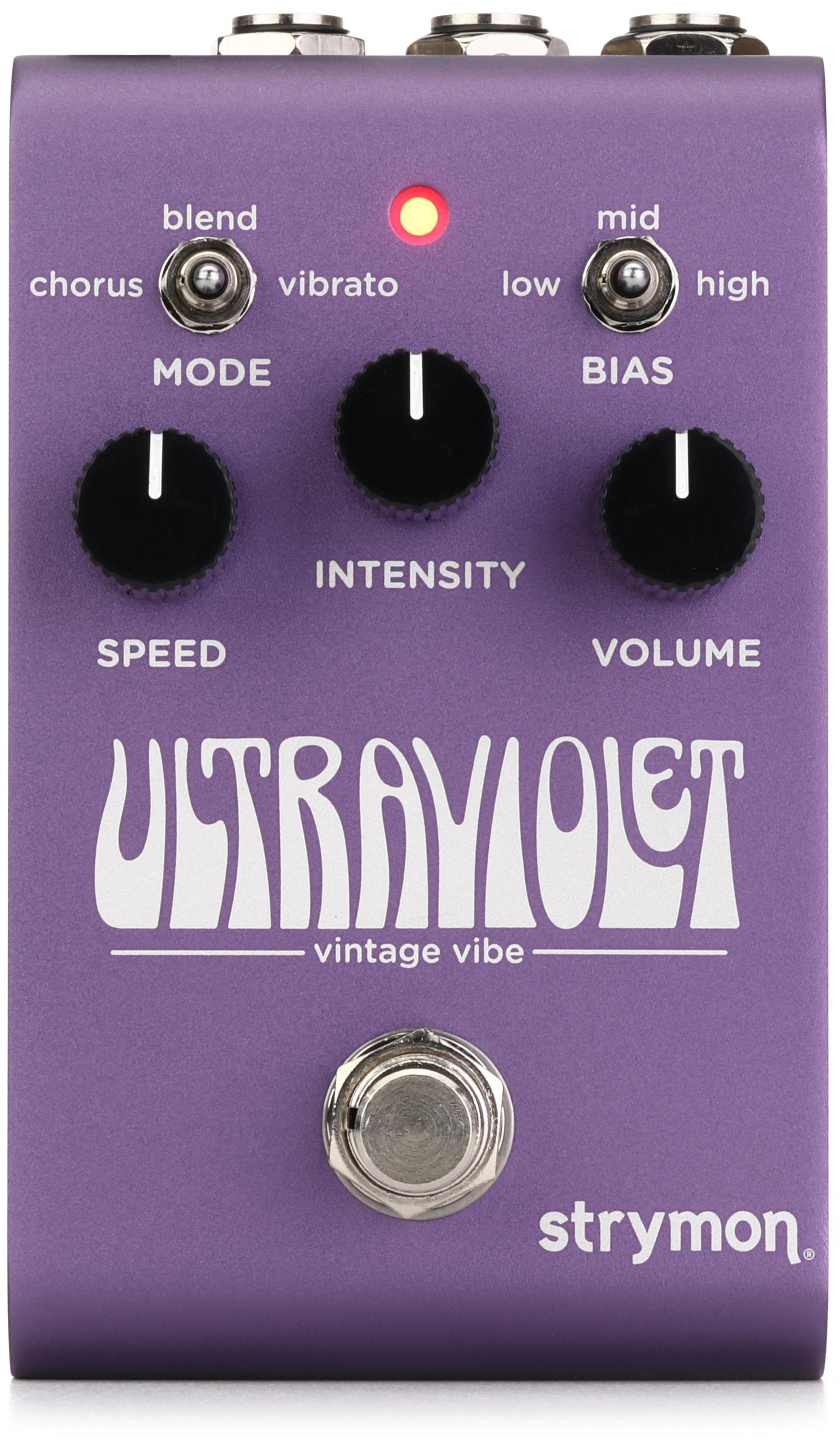 Strymon UltraViolet Vintage Vibe Chorus & Vibrato Pedal Reviews