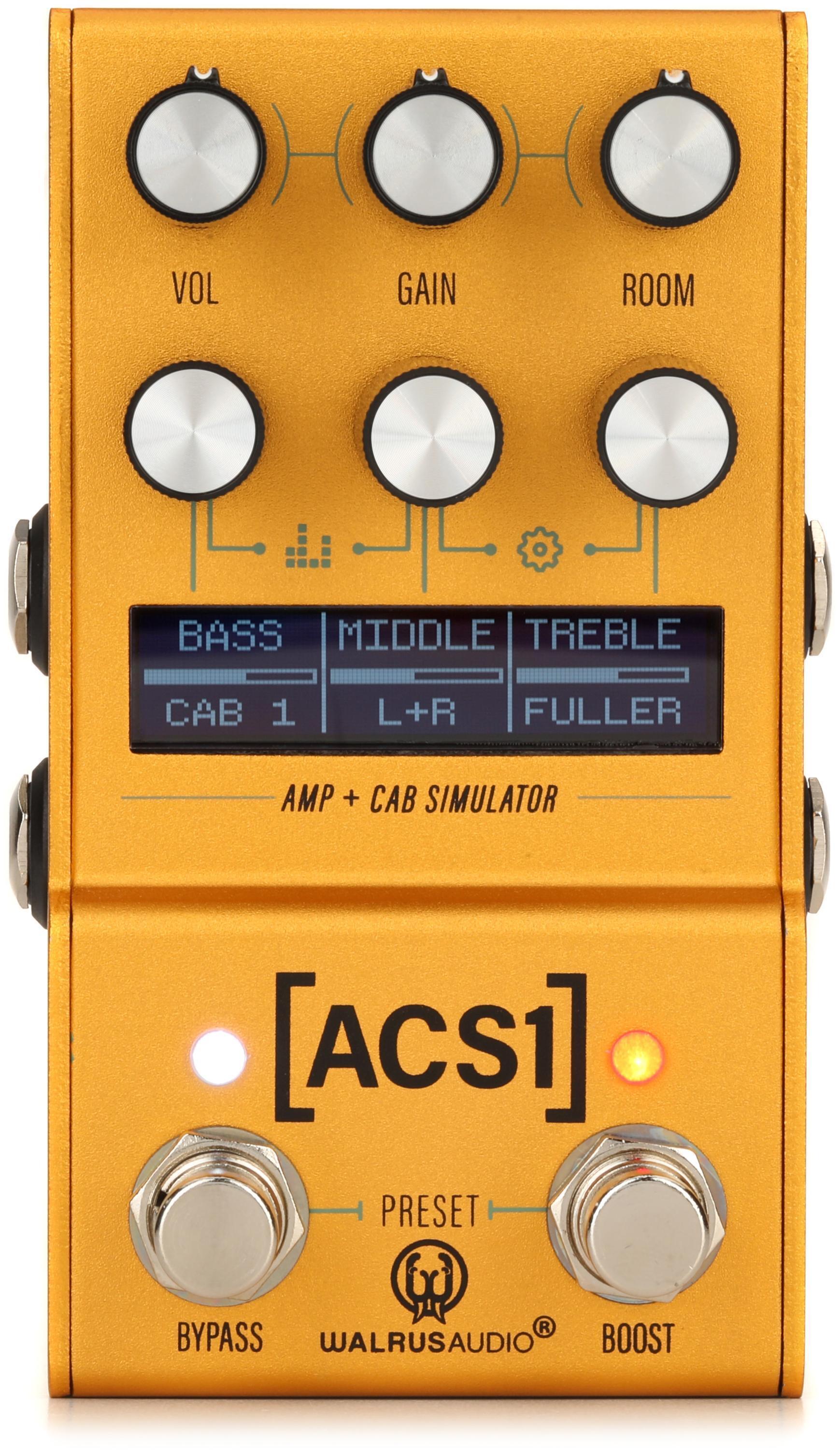 Walrus Audio Mako MKII ACS1 Amp and Cab Simulator Pedal Reviews