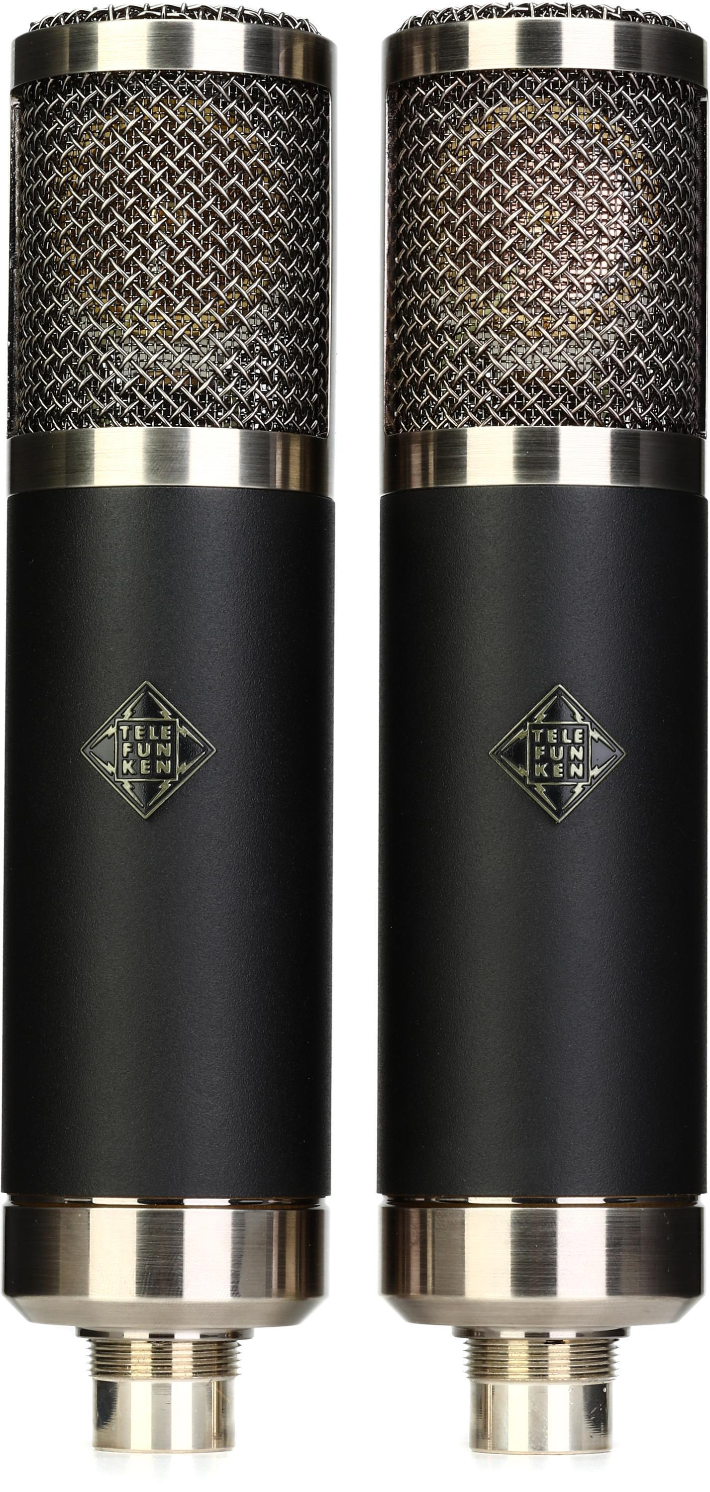 Telefunken TF47 Large-diaphragm Tube Condenser Microphone - Stereo