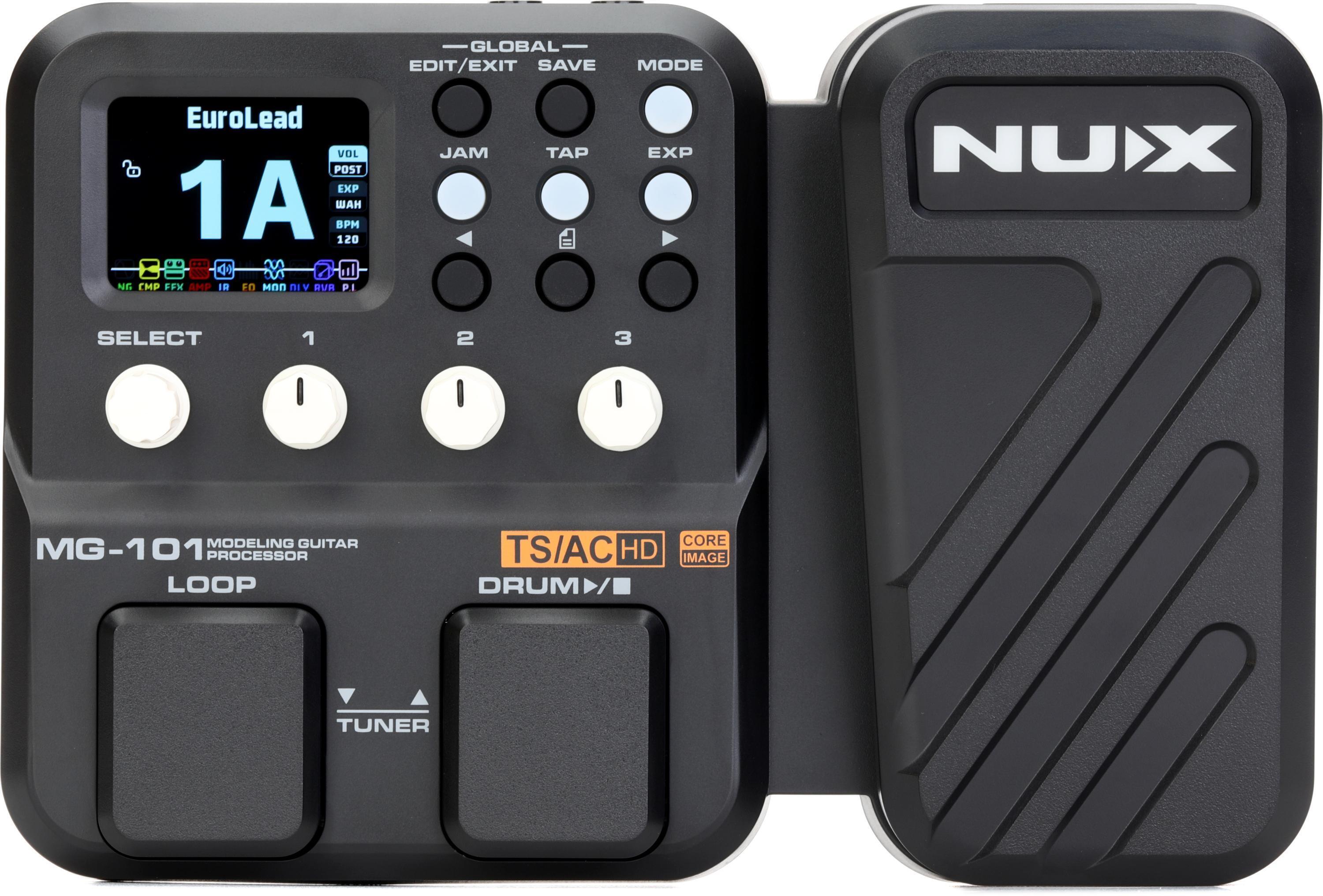 Korg Pandora Stomp Multi-Effects Pedal - Ivory | Sweetwater