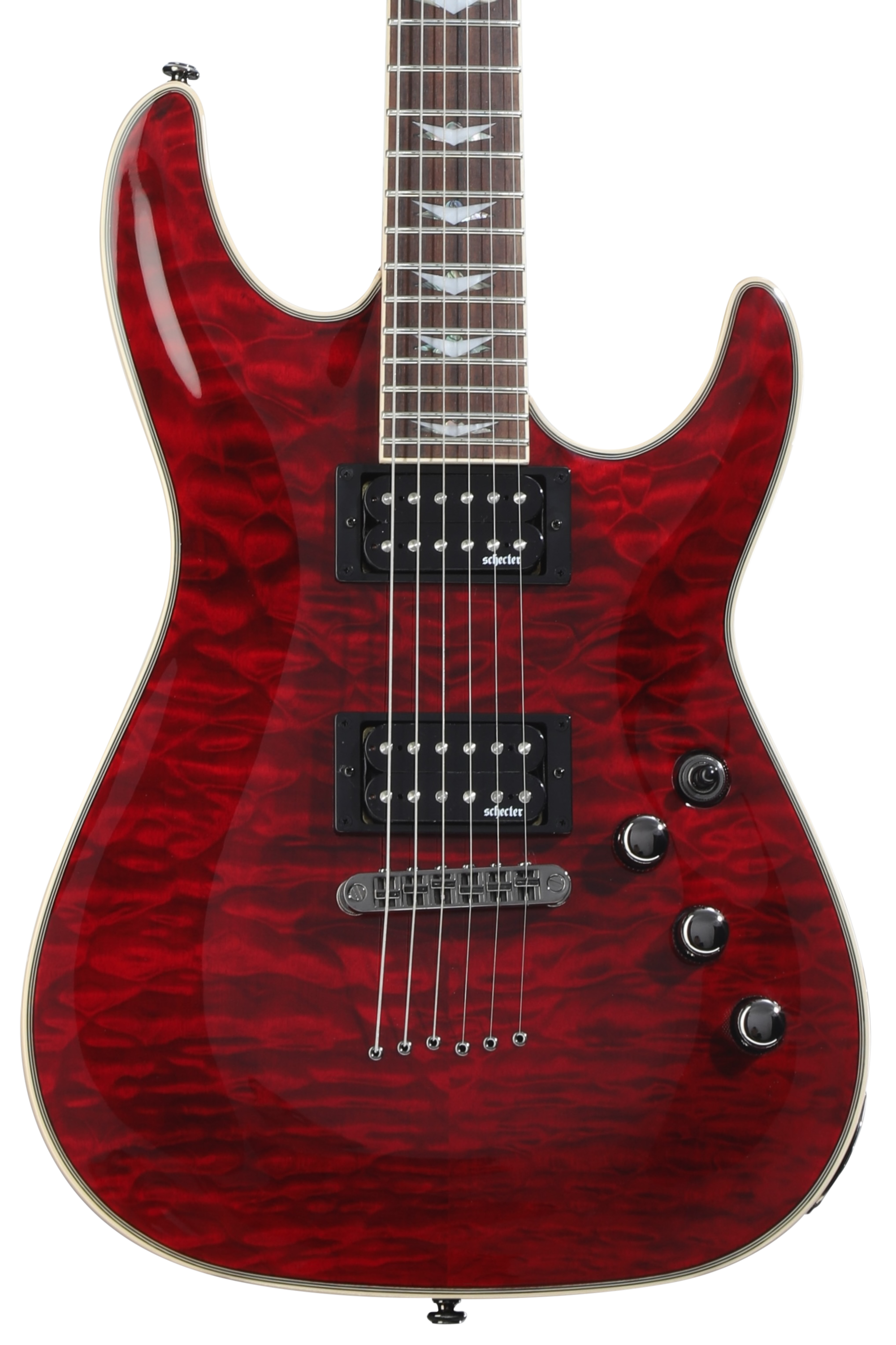 Schecter Omen Extreme-6 Electric Guitar - Black Cherry | Sweetwater
