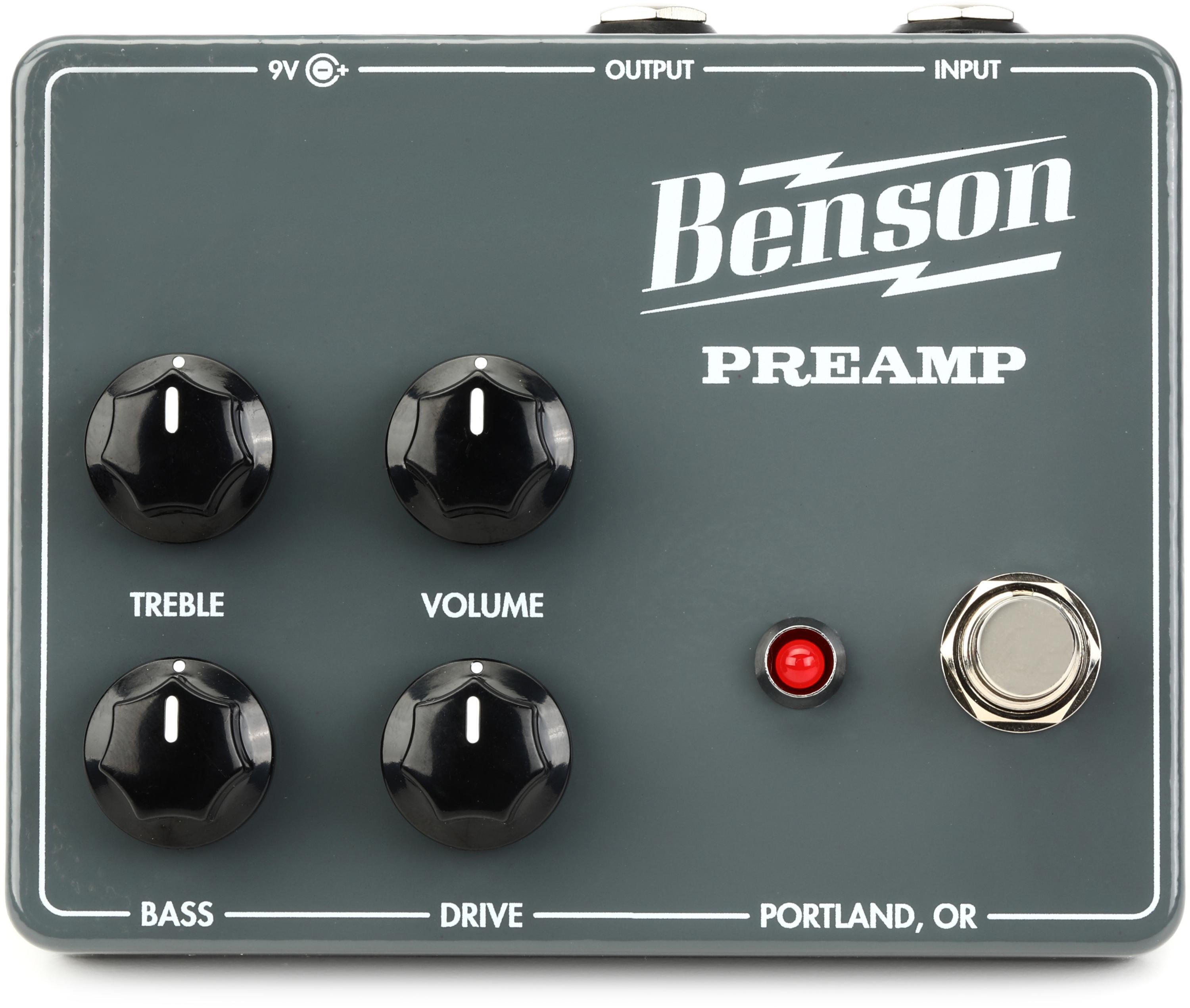 Benson Amps Preamp Pedal | Sweetwater