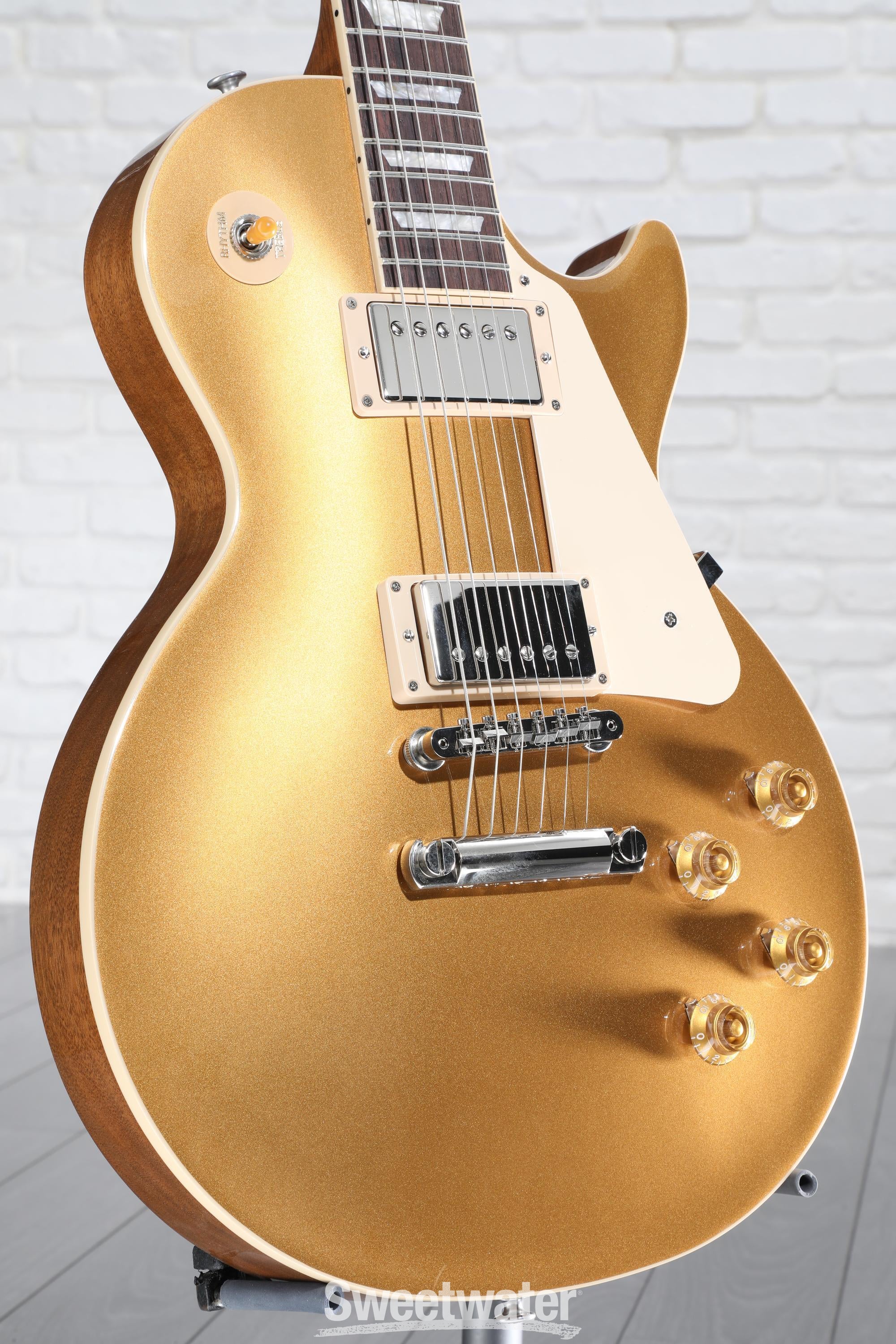 Gibson Les Paul Standard '50s Electric Guitar - Gold Top | Sweetwater